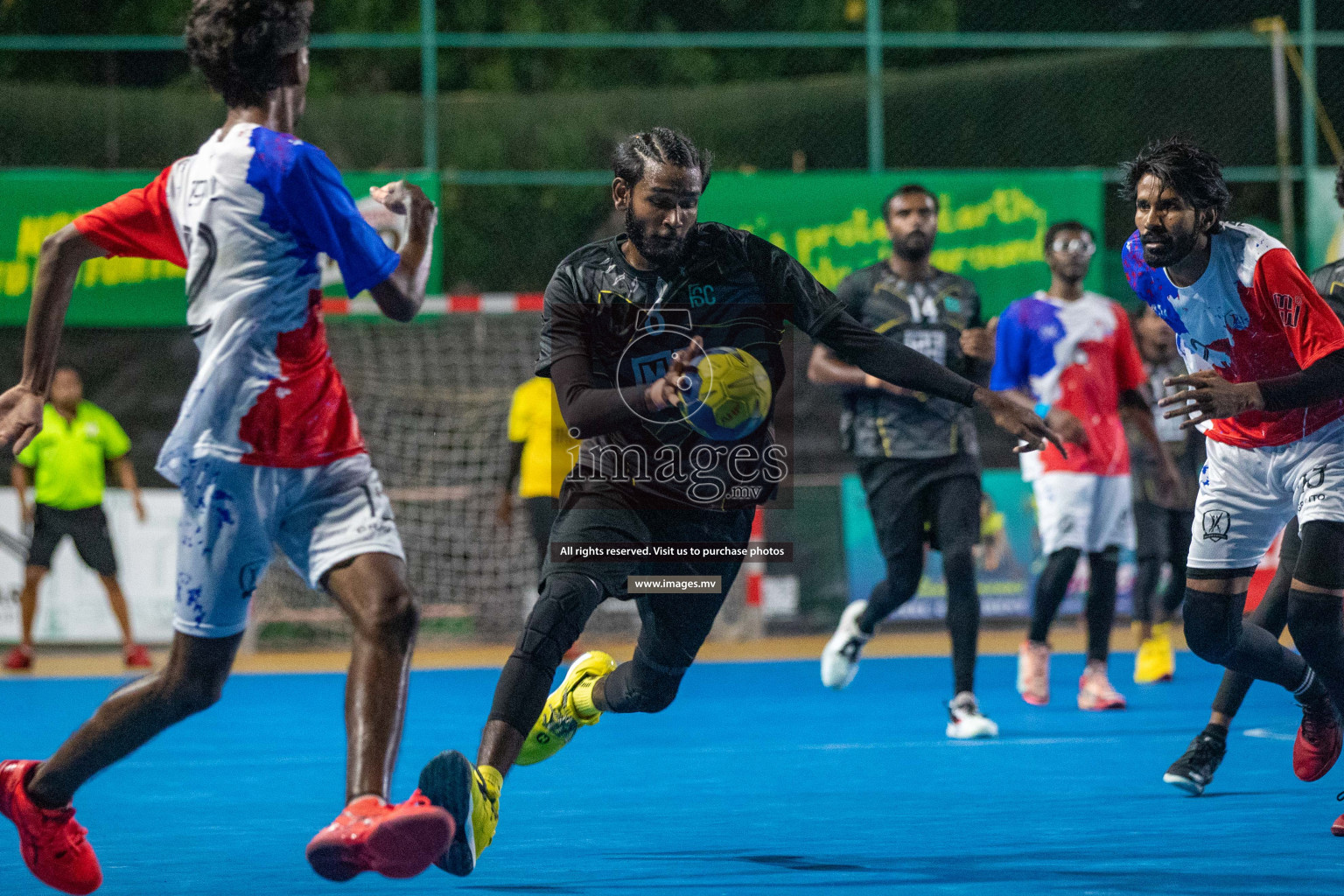 Day 8 of 6th MILO Handball Maldives Championship 2023, held in Handball ground, Male', Maldives on 27th May 2023 Photos: Nausham Waheed/ Images.mv