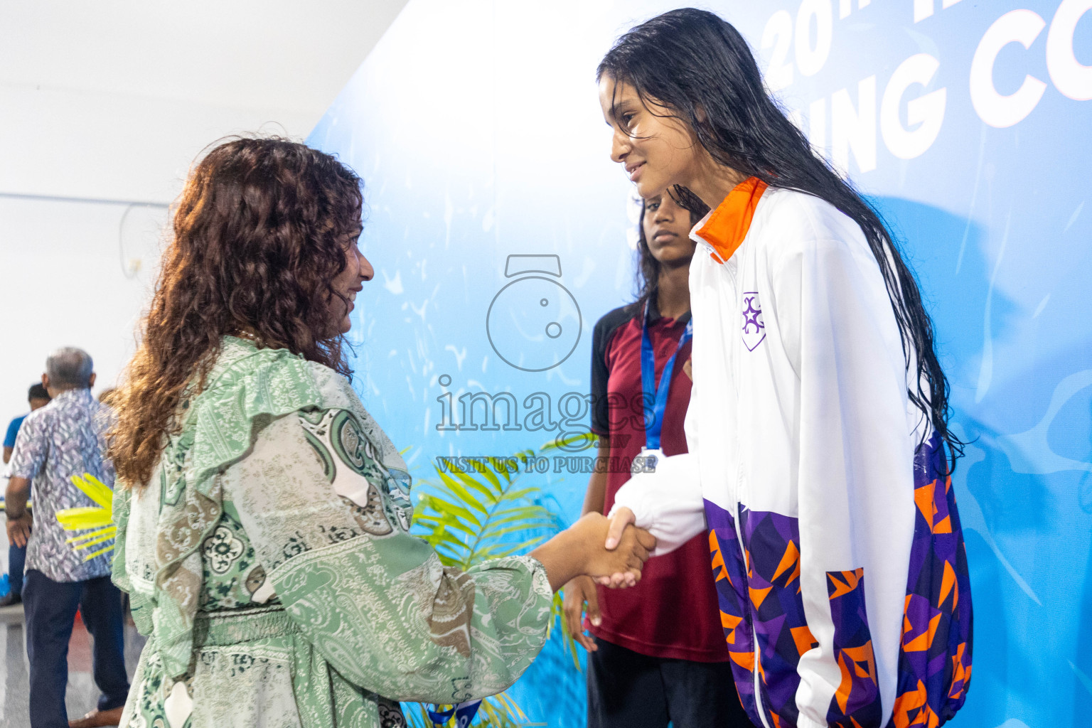 Day 4 of 20th Inter-school Swimming Competition 2024 held in Hulhumale', Maldives on Tuesday, 15th October 2024. Photos: Ismail Thoriq / images.mv