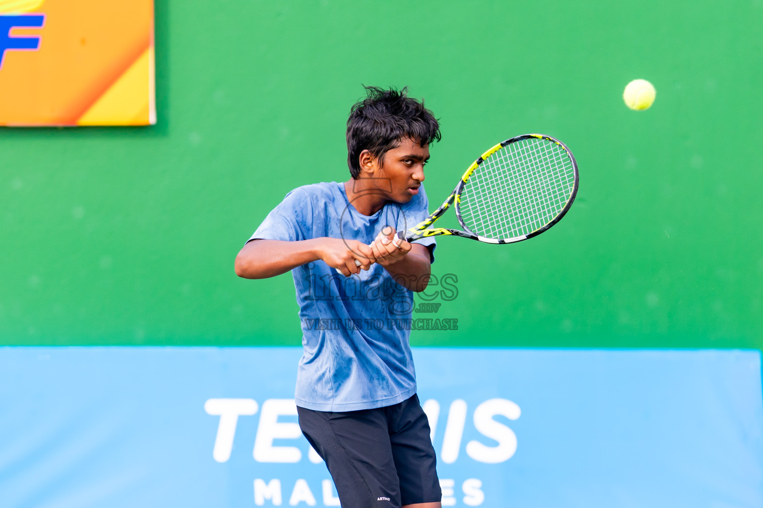 Day 4 of ATF Maldives Junior Open Tennis was held in Male' Tennis Court, Male', Maldives on Thursday, 12th December 2024. Photos: Nausham Waheed/ images.mv