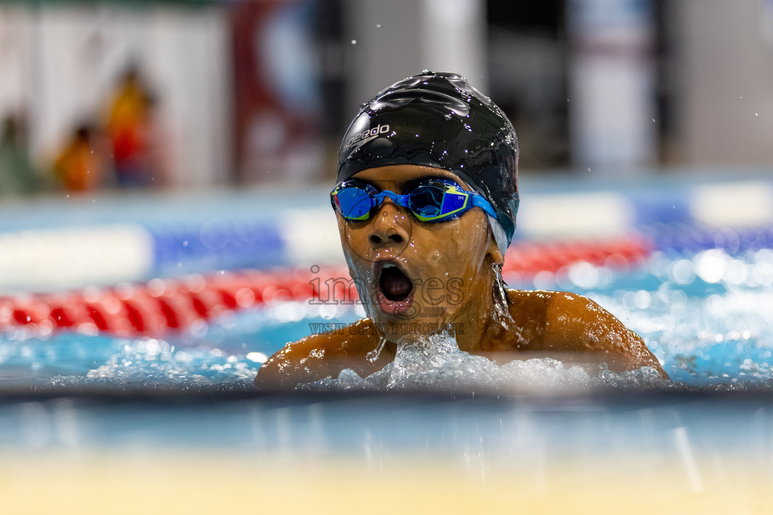 Day 4 of BML 6th National Kids Swimming Kids Festival 2025 held in Hulhumale', Maldives on Thursday, 6th November 2024. Photos: Hassan Simah / images.mv