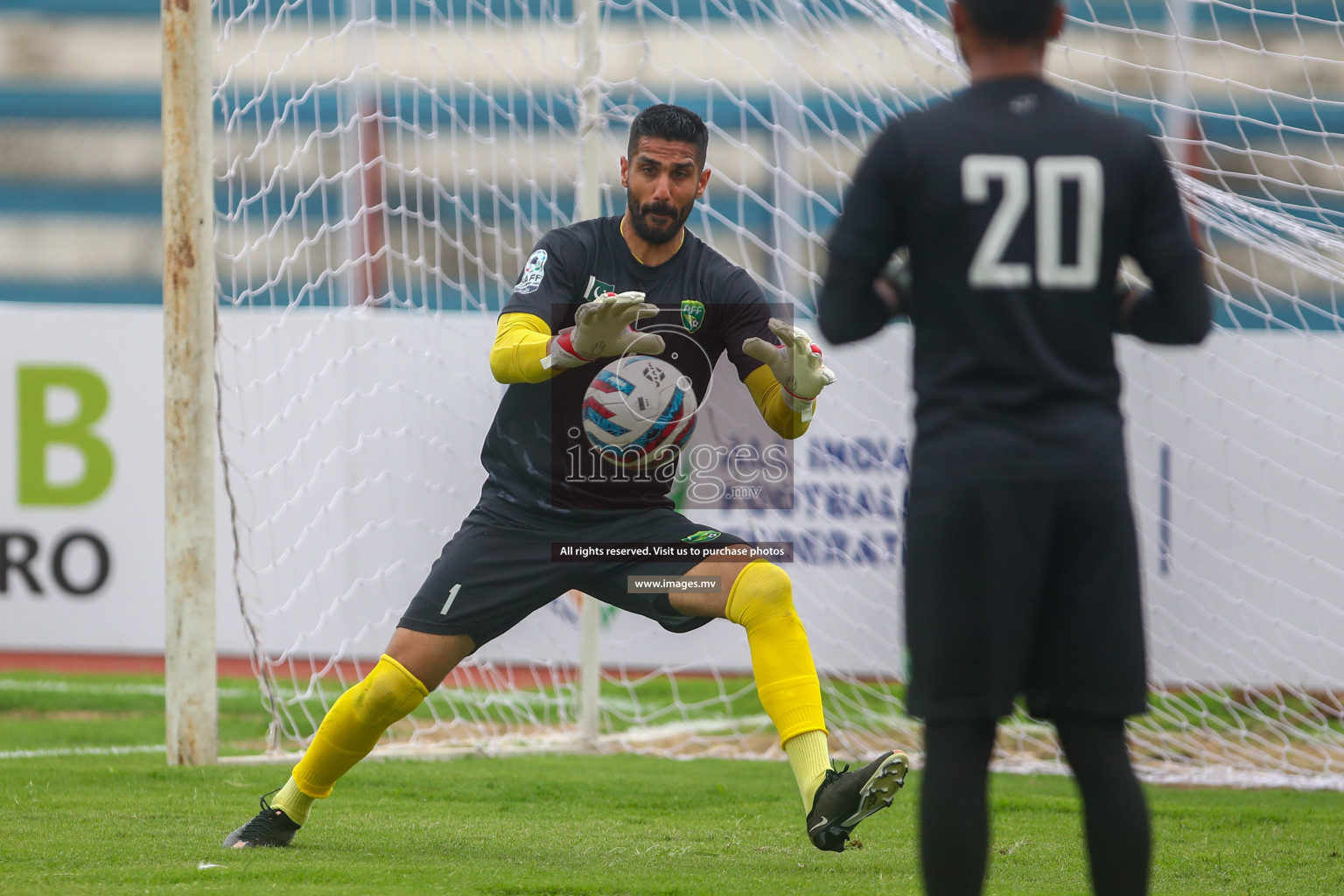 Pakistan vs Kuwait in SAFF Championship 2023 held in Sree Kanteerava Stadium, Bengaluru, India, on Saturday, 24th June 2023. Photos: Hassan Simah / images.mv