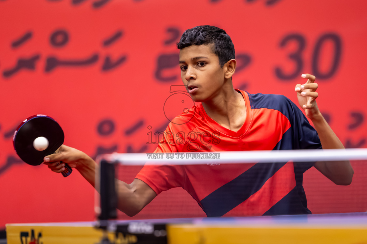 Finals of 30th Table Tennis Association Championship 2025 was held on Saturday, 20th September 2025 in Male' TT Hall, Male', Maldives. Photos: Nausham Waheed / images.mv