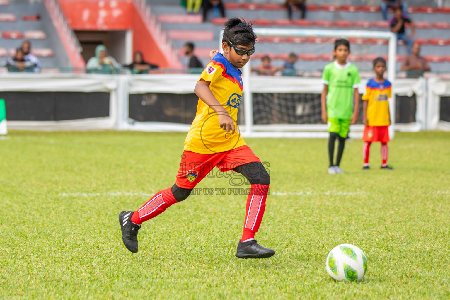 Day 2 of Under 10 MILO Academy Championship 2024 was held at National Stadium in Male', Maldives on Friday, 27th April 2024. Photos: Mohamed Mahfooz Moosa / images.mv