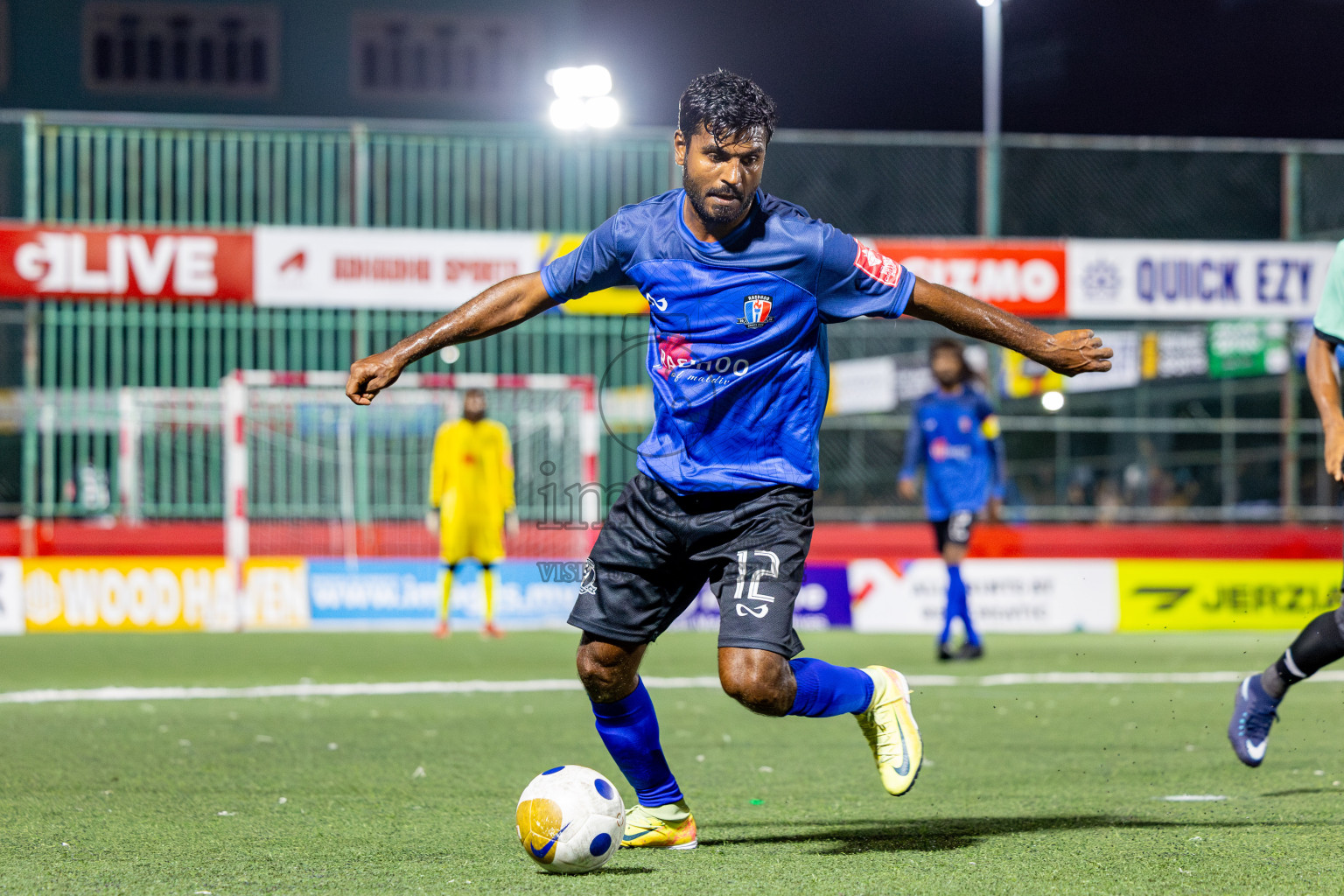 AA Rasdhoo vs AA Bodufolhudhoo in Day 11 of Golden Futsal Challenge 2025 was held on Wednesday, 15th January 2025, in Hulhumale', Maldives Photos: Nausham Waheed / images.mv
