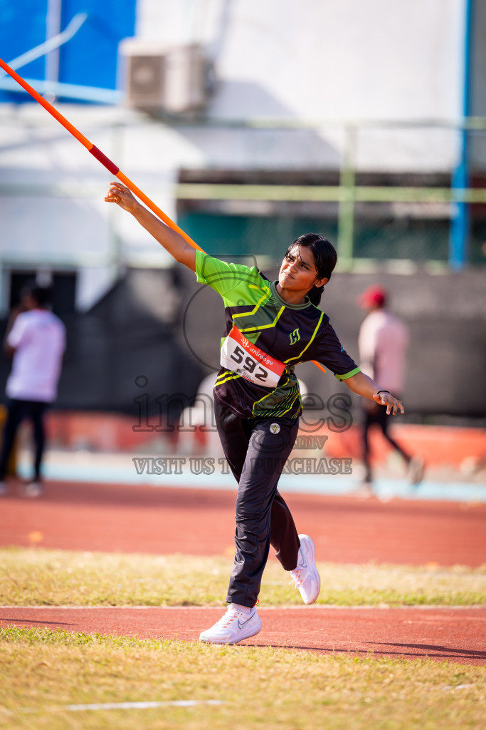 Day 3 of Inter-school Athletics Championship 2025 held in Ekuveni Synthetic Track, Male', Maldives on Wednesday, 08th October 2025. Photos by: Nausham Waheed / Images.mv