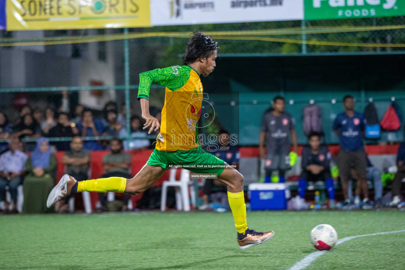 Semi Final matches of Golden Futsal Challenge 2023 was held on 14th March 2023, in Hulhumale', Maldives Photos: Nausham Waheed/ images.mv