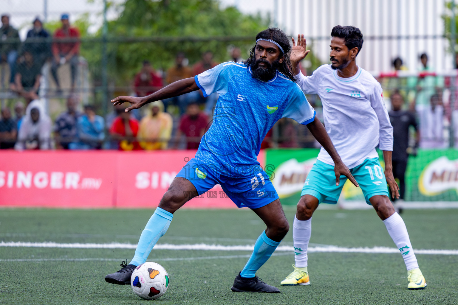 MPL vs Club Fen in Round of 16 of Club Maldives Cup 2024 held in Rehendi Futsal Ground, Hulhumale', Maldives on Wednesday, 9th October 2024. Photos: Nausham Waheed / images.mv