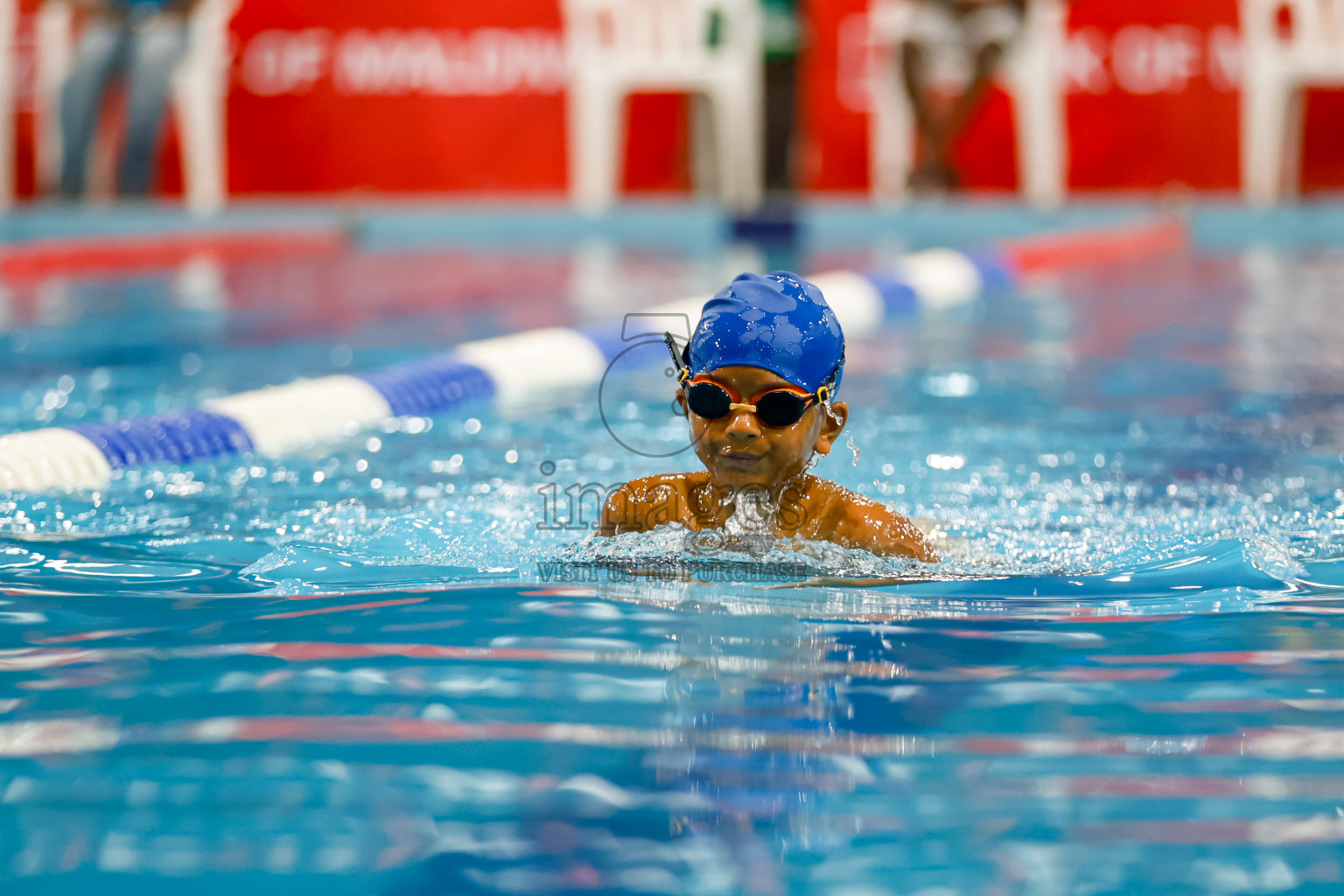 Day 4 of BML 6th National Kids Swimming Kids Festival 2025 held in Hulhumale', Maldives on Thursday, 6th November 2024. 
Photos: Hassan Simah / images.mv