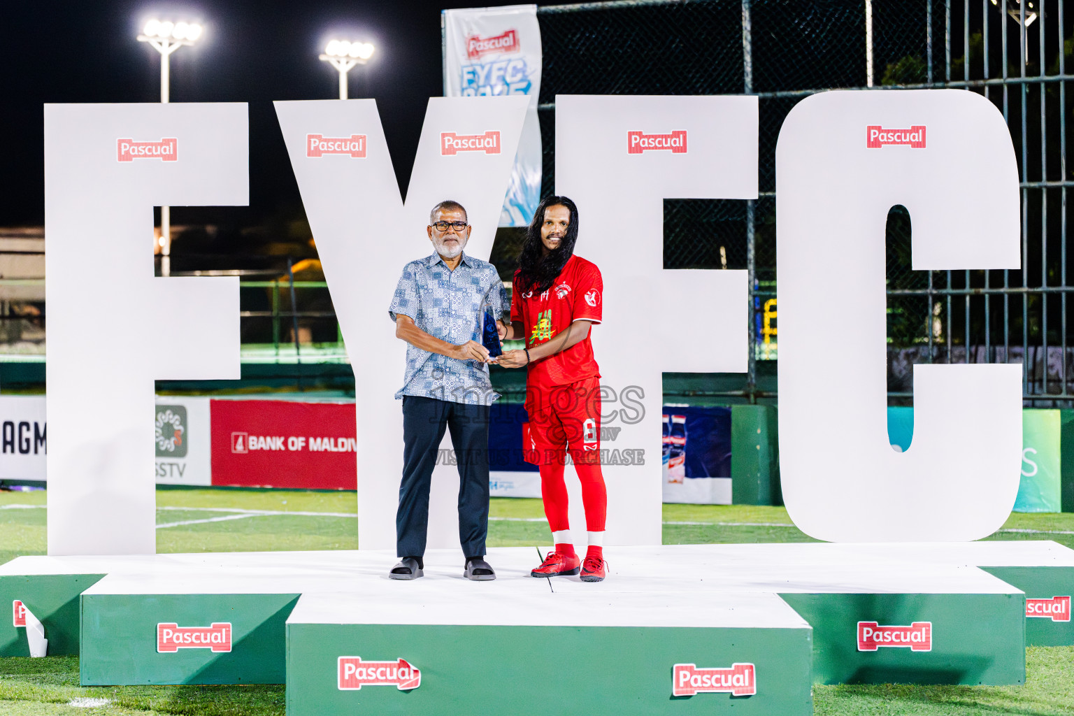 Closing Ceremony Day 6 - Fonadhoo Youth Futsal Challenge 2025 held in Fonadhoo Futsal Stadium, L. Fonadhoo, Maldives on Wednesday, 31st October 2025 Photos: Arif Rasheed / images.mv