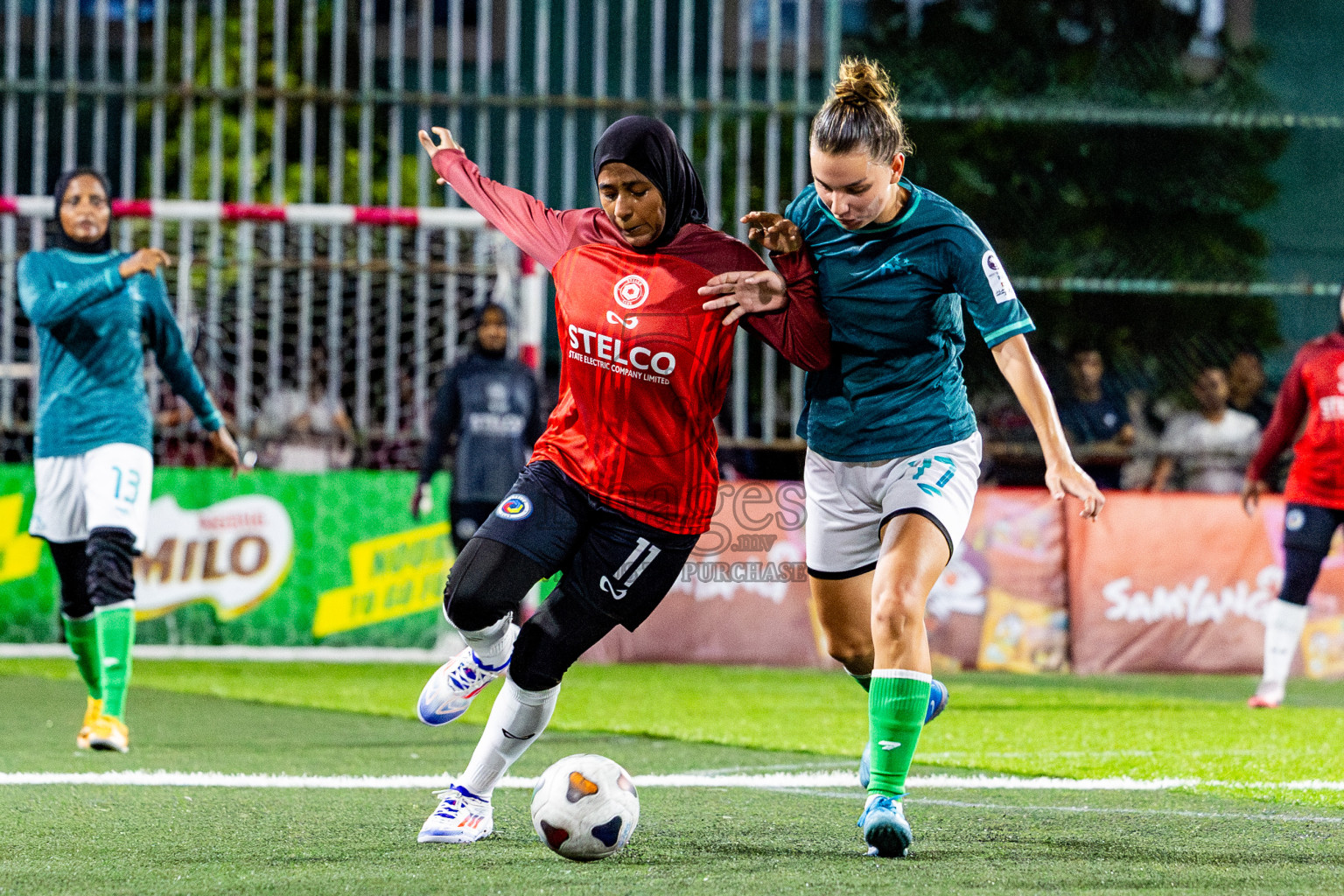 MPL vs STELCO in Eighteen Thirty 2024 held in Rehendi Futsal Ground, Hulhumale', Maldives on Monday, 16th September 2024. Photos: Nausham Waheed / images.mv