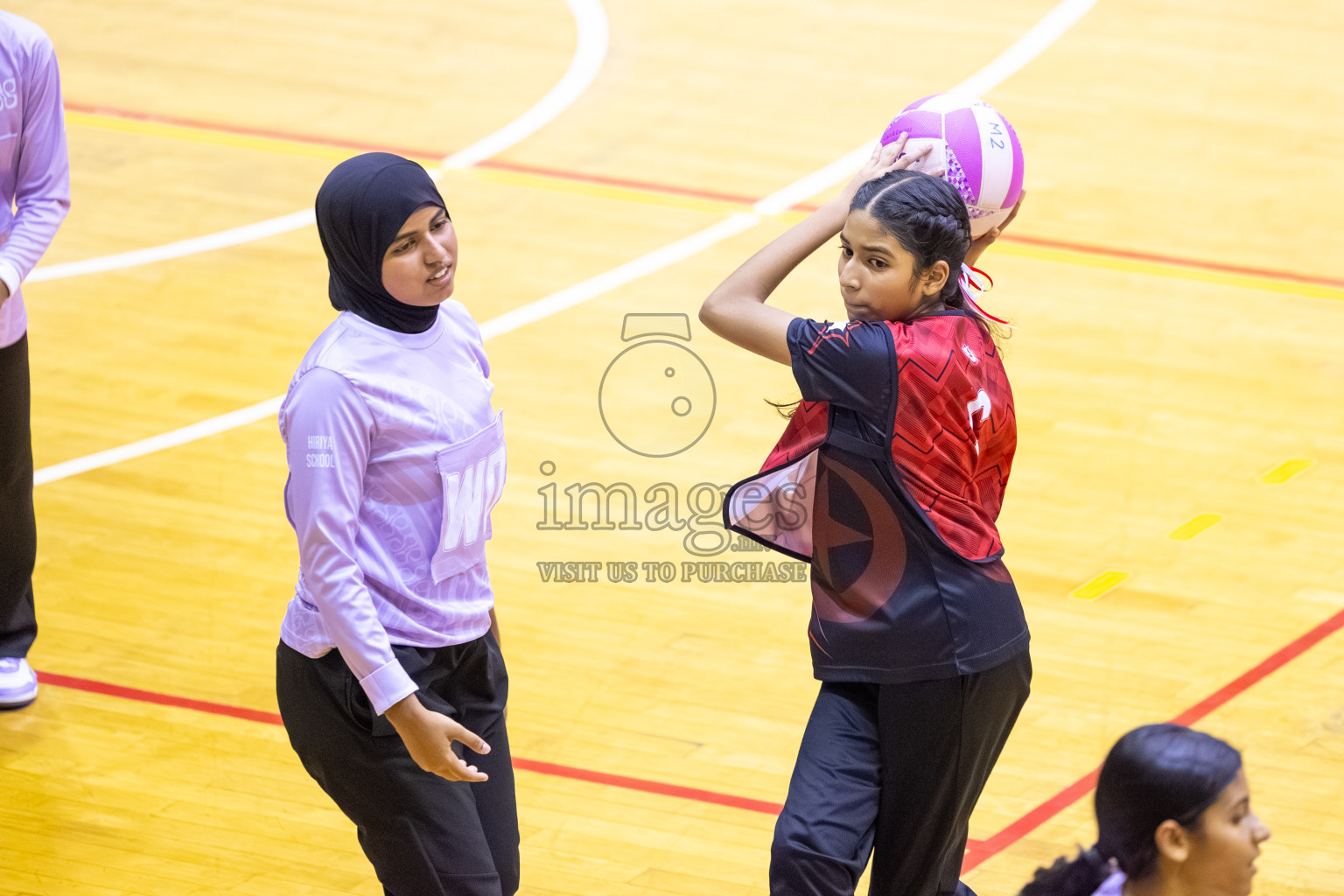Day 12 of 26th Inter-School Netball Tournament 2025 was held in Social Center Indoor Hall on Thursday, 30th October 2025. Photos: Ismail Thoriq / images.mv