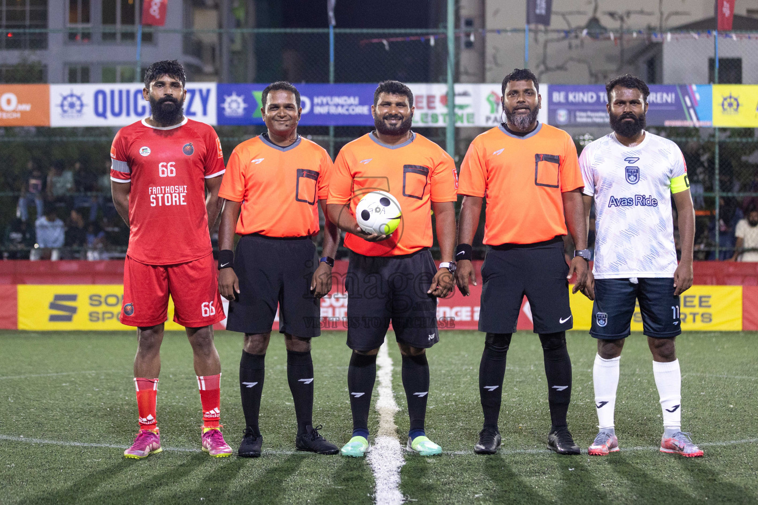 F Dharanboodhoo vs F Nilandhoo in Day 17 of Golden Futsal Challenge 2024 was held on Wednesday, 31st January 2024, in Hulhumale', Maldives Photos: Nausham Waheed / images.mv