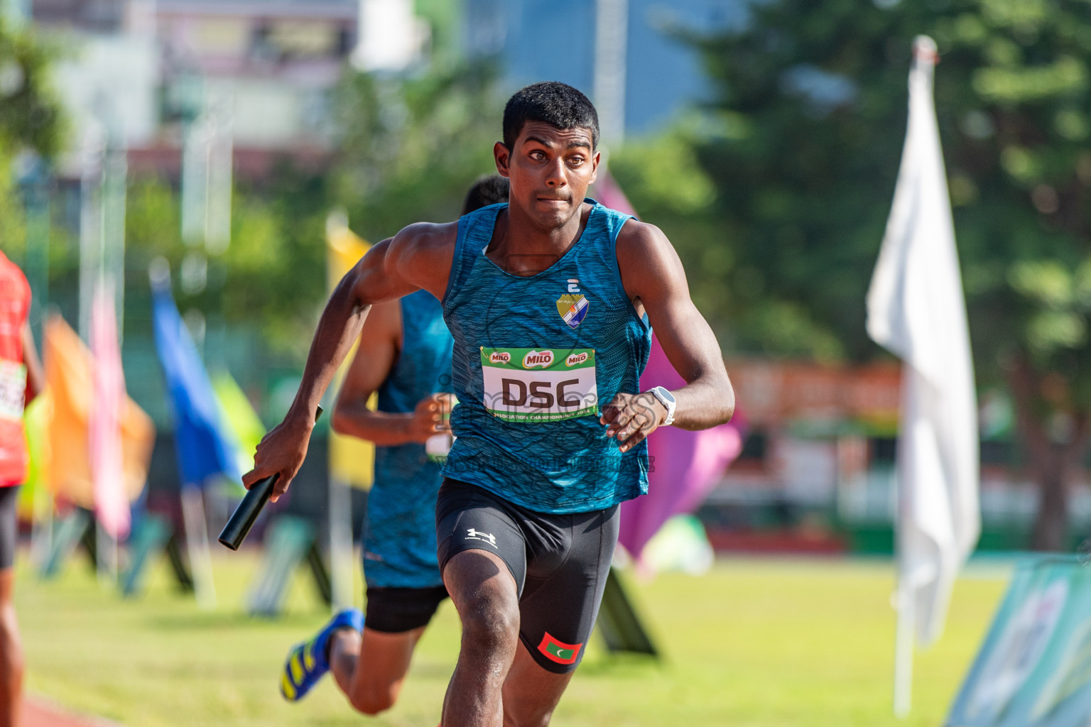 Day 4 of MILO Athletics Association Championship was held on Friday, 8th March 2024 in Male', Maldives. Photos: Hasna Hussain