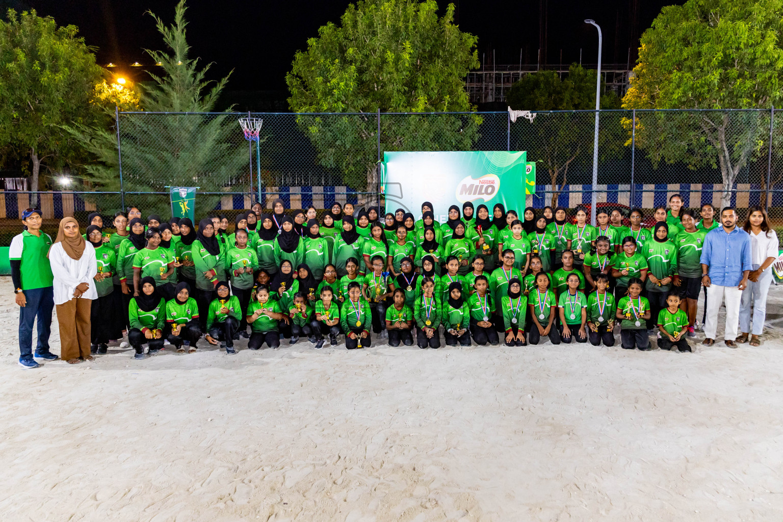 Day 2 of MILO Netball Fest 2025 was held in Cental Park, Hulhumale', Maldives on Friday, 21st November 2025. Photos: Nausham Waheed / images.mv