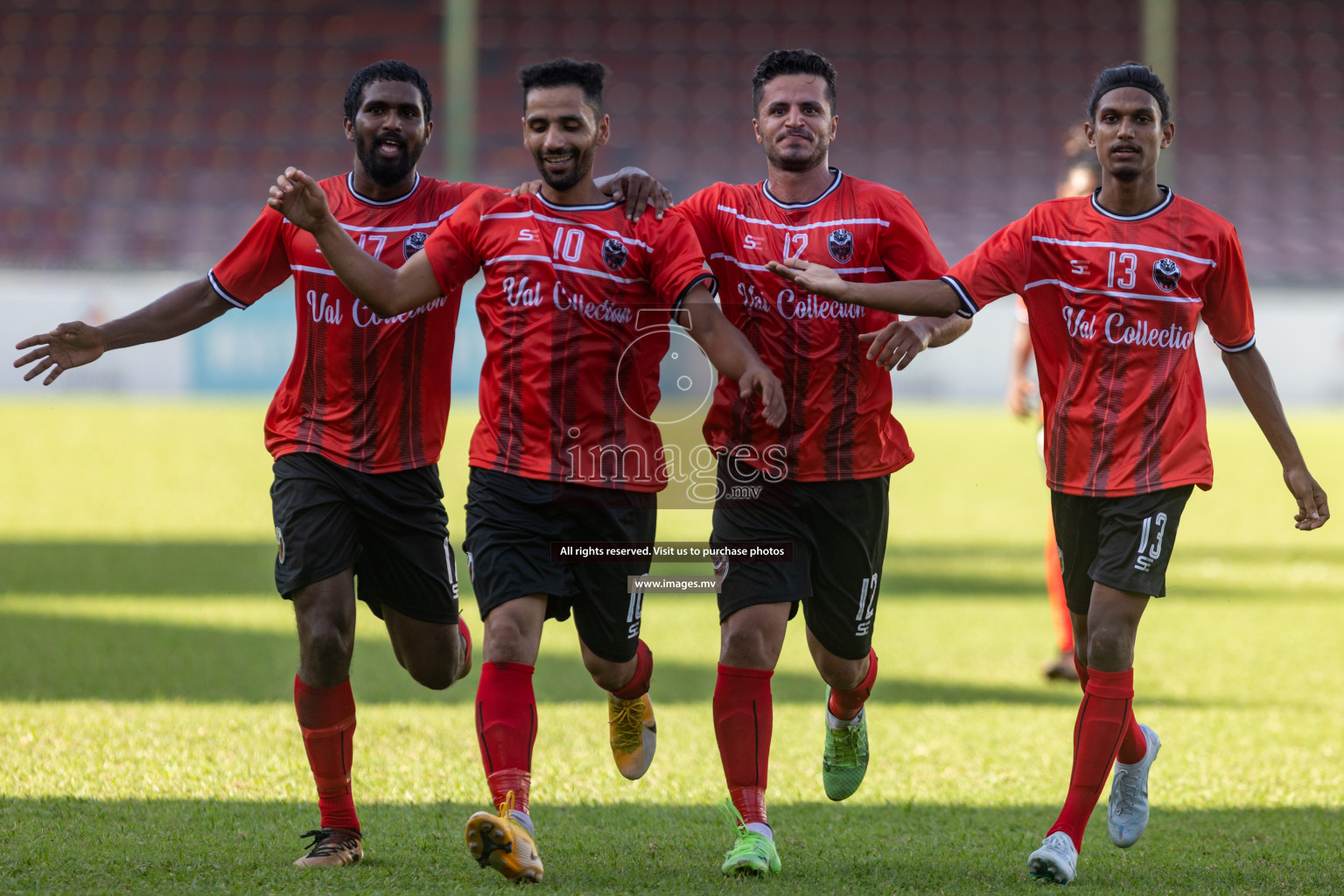 Biss Buru Sports vs JJ Sports Club  in 2nd Division 2022 on 14th July 2022, held in National Football Stadium, Male', Maldives Photos: Hassan Simah / Images.mv