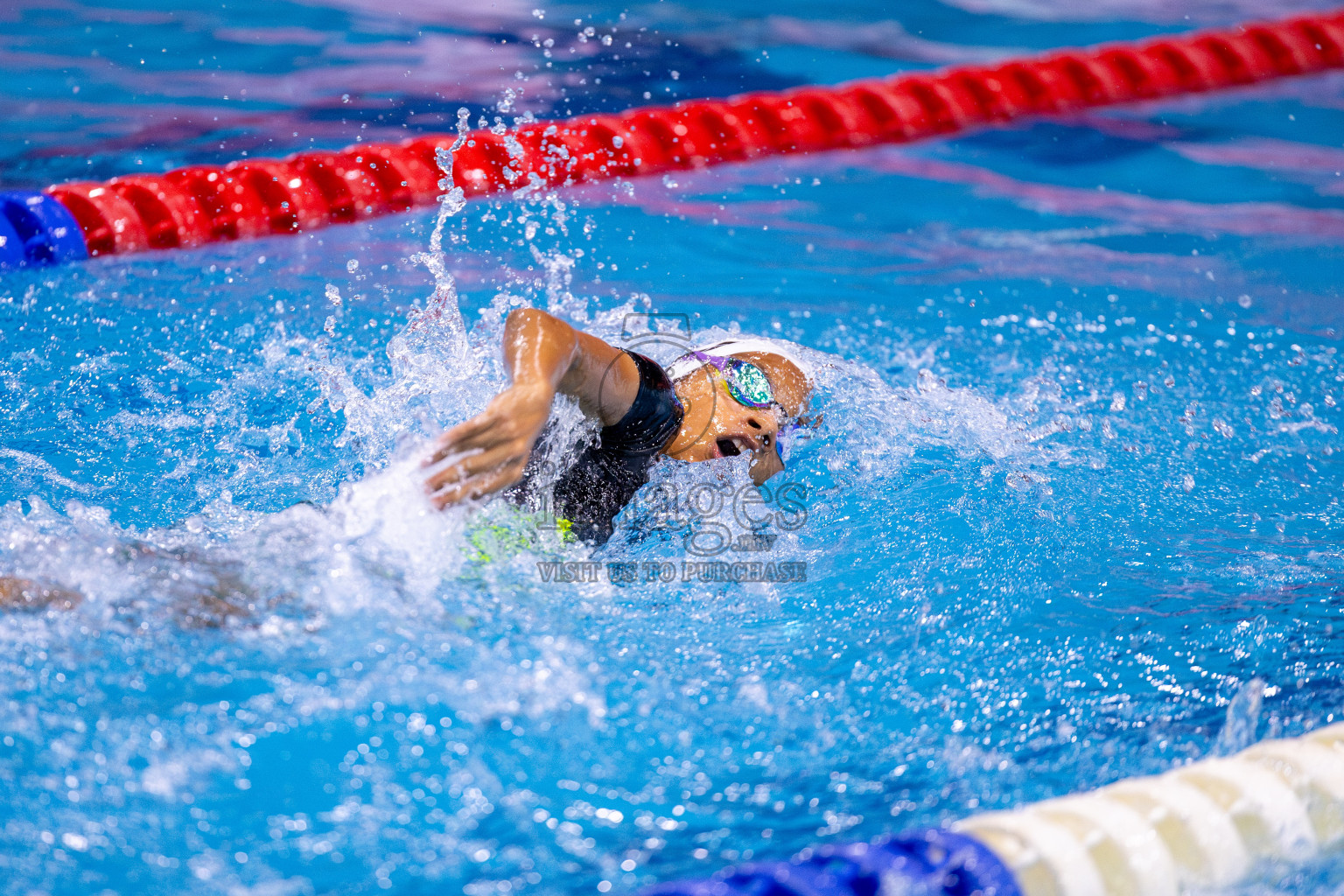 Day 2 of BML 21st Interschool Swimming Competition 2025 was held in Hulhumale' Swimming Pool, Hulhumale', Maldives on Sunday, 12th October 2025. Photos: Ismail Thoriq / images.mv