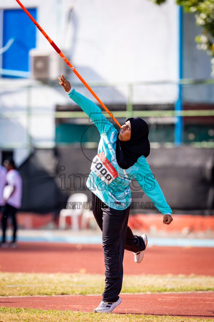 Day 3 of Inter-school Athletics Championship 2025 held in Ekuveni Synthetic Track, Male', Maldives on Wednesday, 08th October 2025. Photos by: Nausham Waheed / Images.mv