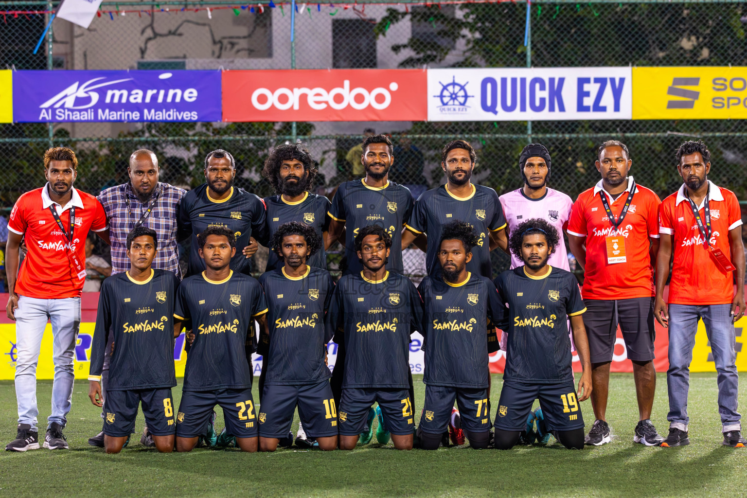 Lh Naifaru vs Lh Olhuvelifushi in Day 21 of Golden Futsal Challenge 2024 was held on Sunday , 4th February 2024 in Hulhumale', Maldives
Photos: Ismail Thoriq / images.mv