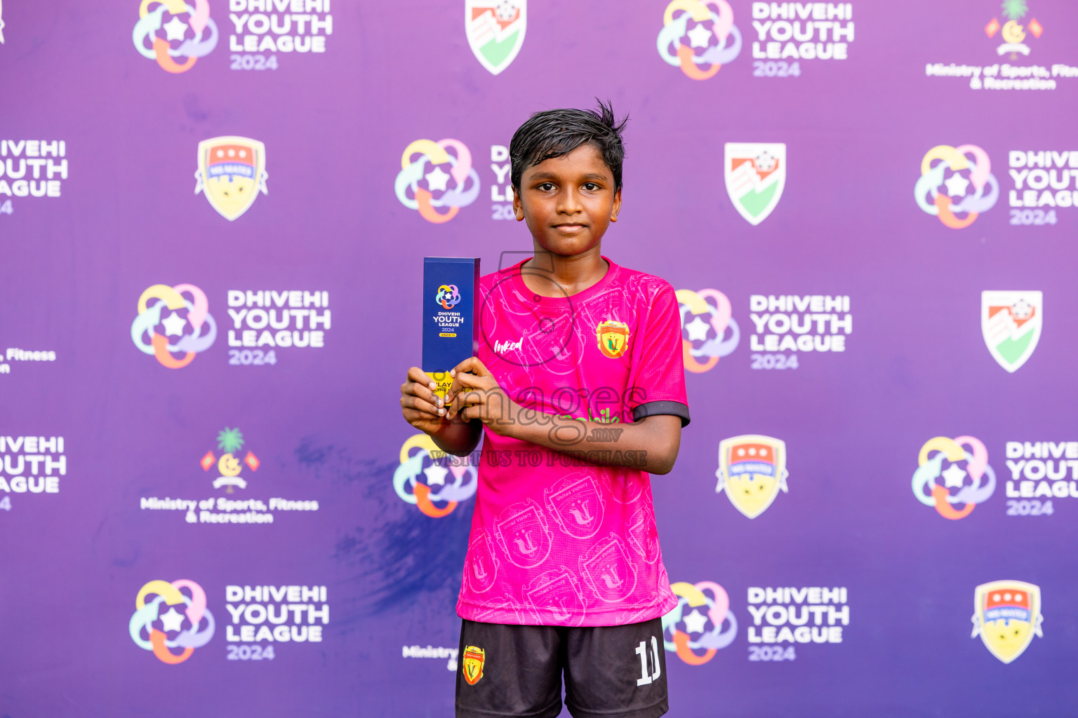 Under 12 United Victory vs Valancia on day 3 of Dhivehi Youth League 2024 held at Henveiru Stadium on Saturday, 23rd November 2024. Photos: Nausham Waheed/ Images.mv