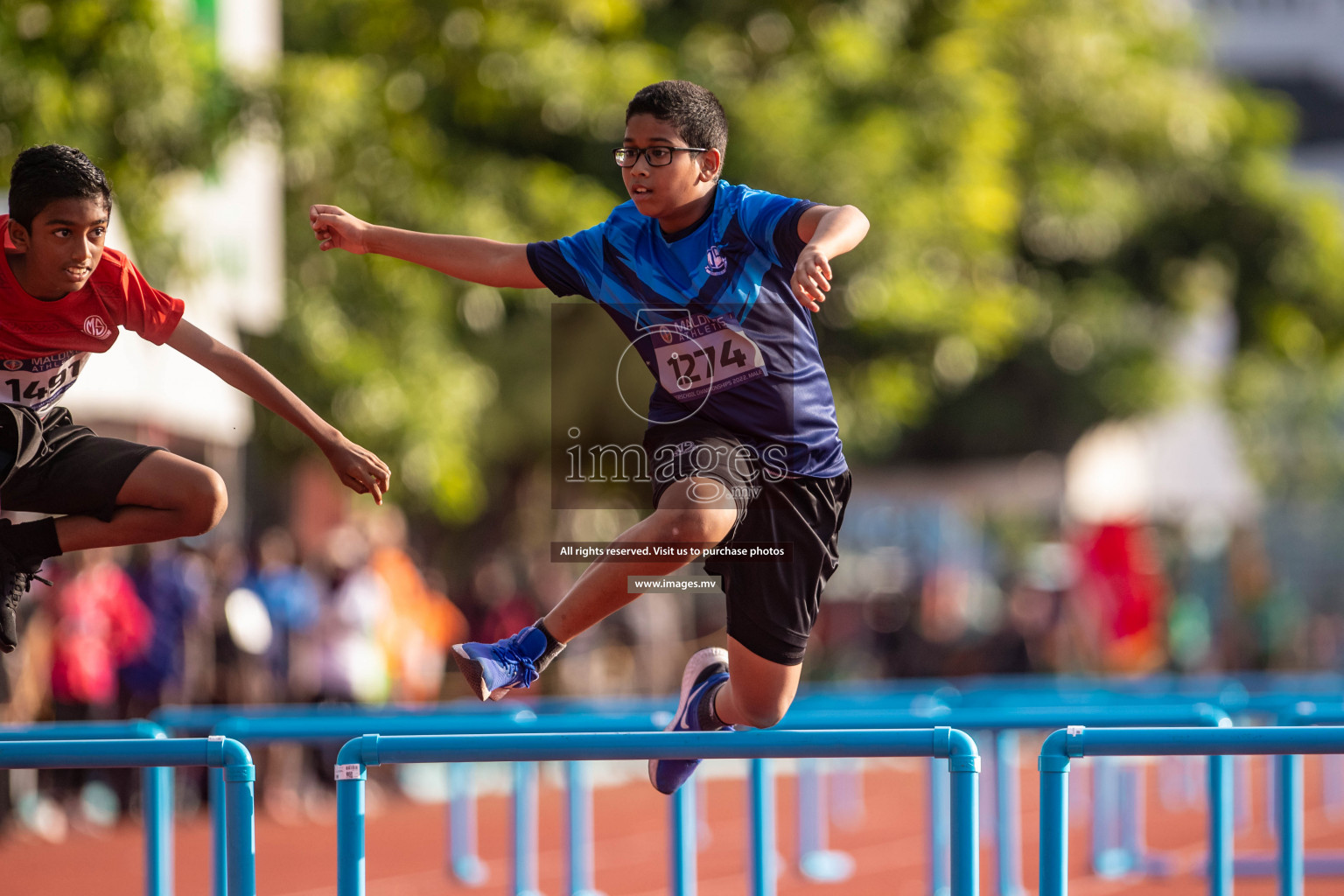 Day 4 of Inter-School Athletics Championship held in Male', Maldives on 26th May 2022. Photos by: Nausham Waheed / images.mv