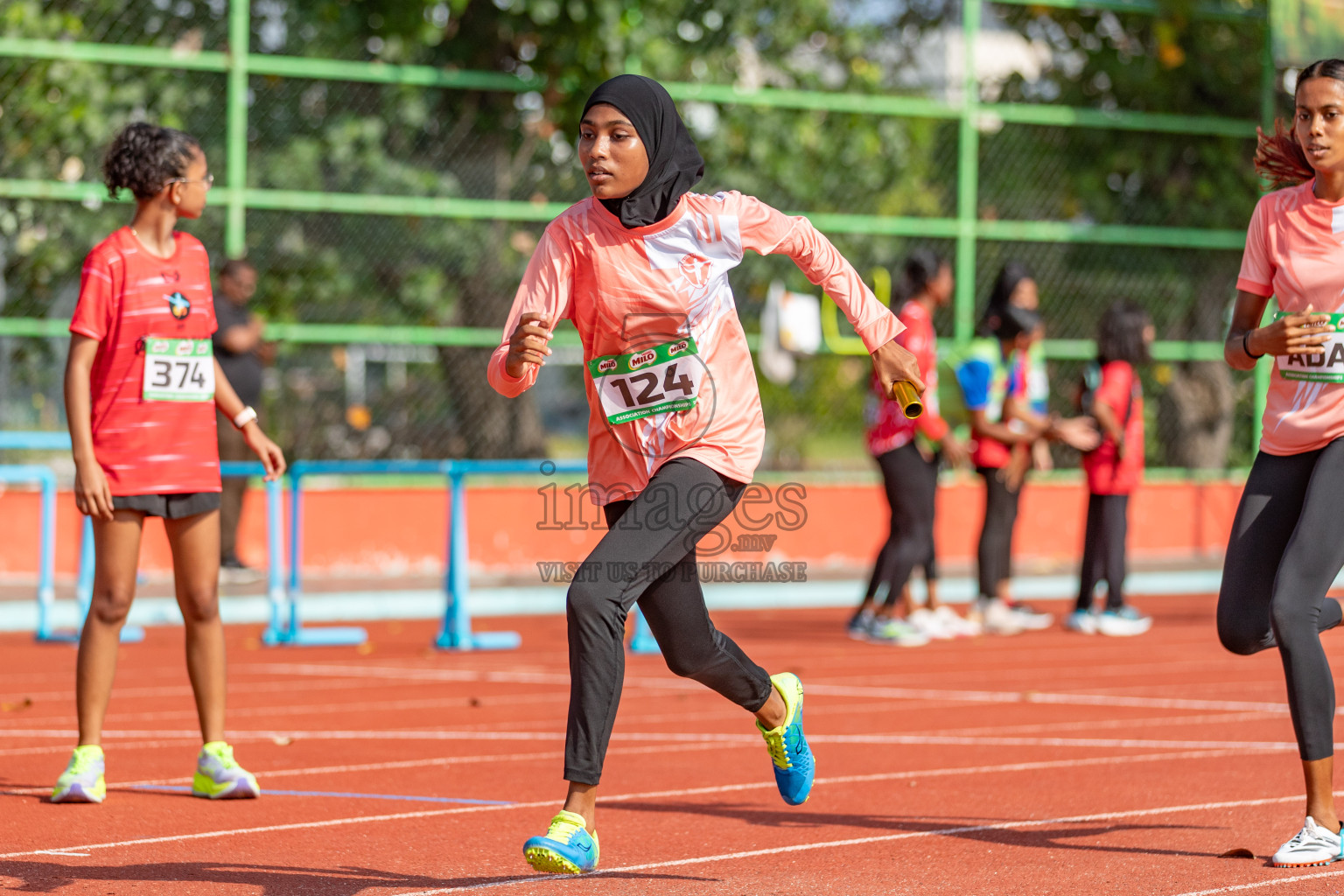 Day 4 of MILO Athletics Association Championship was held on Friday, 8th March 2024 in Male', Maldives. Photos: Hasna Hussain