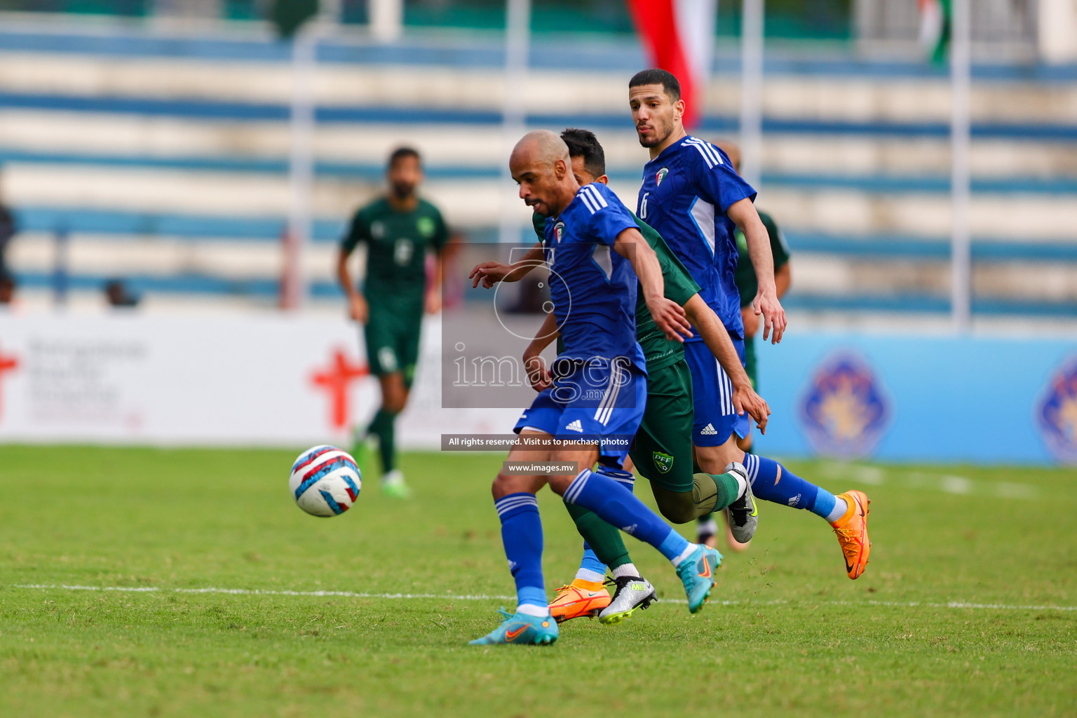 Pakistan vs Kuwait in SAFF Championship 2023 held in Sree Kanteerava Stadium, Bengaluru, India, on Saturday, 24th June 2023. Photos: Nausham Waheed, Hassan Simah / images.mv