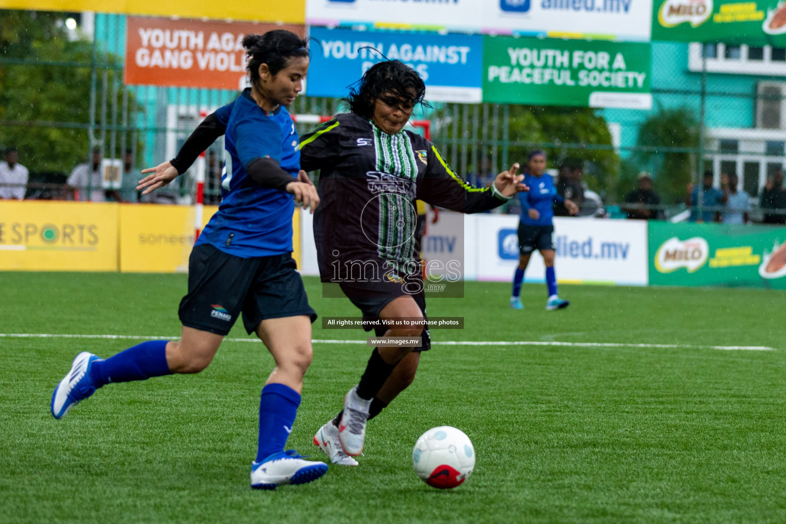 WAMCO vs Team Fenaka in Eighteen Thirty Women's Futsal Fiesta 2022 was held in Hulhumale', Maldives on Friday, 14th October 2022. Photos: Hassan Simah / images.mv