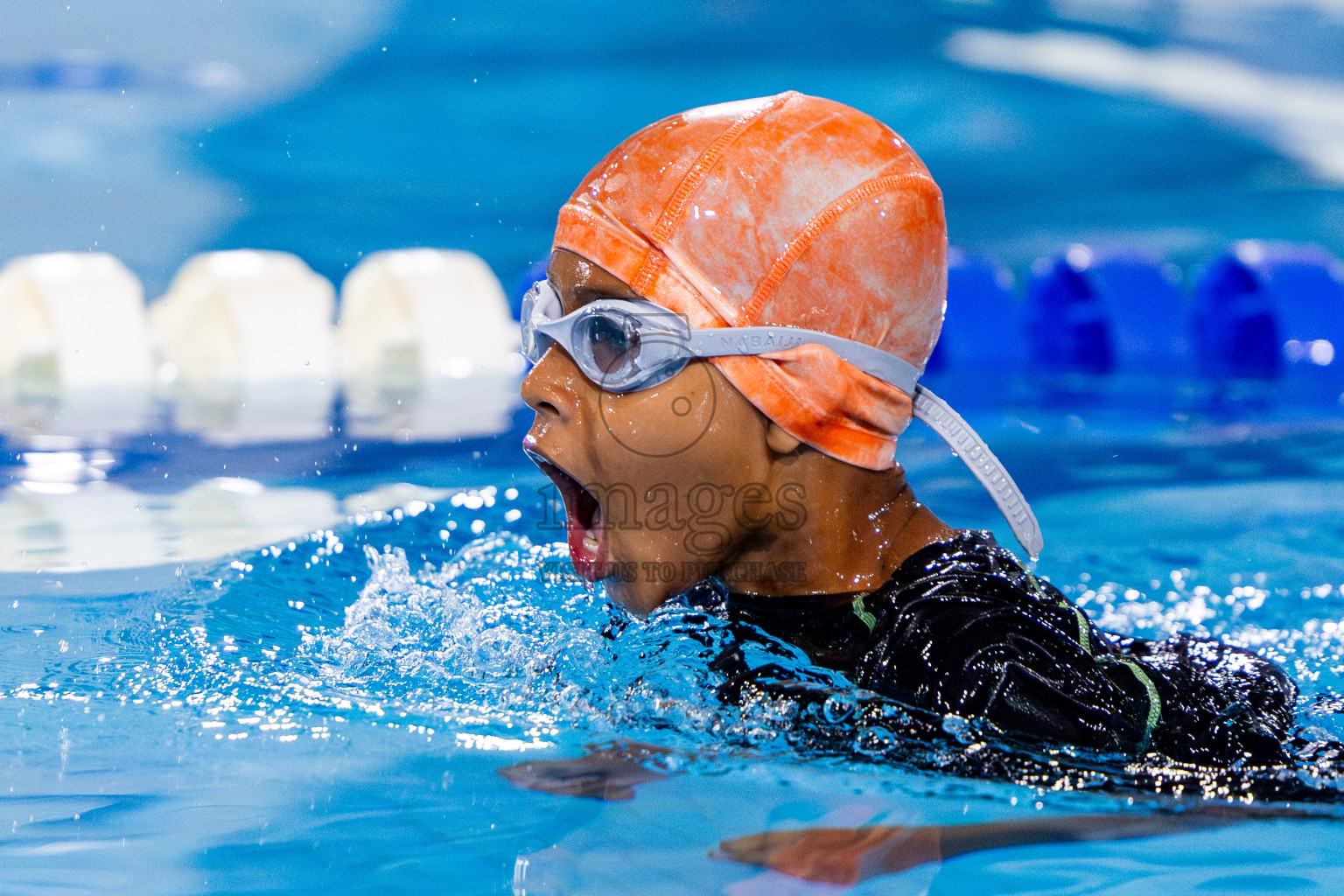 Day 2 of BML 5th National Swimming Kids Festival 2024 held in Hulhumale', Maldives on Tuesday, 19th November 2024. Photos: Nausham Waheed / images.mv