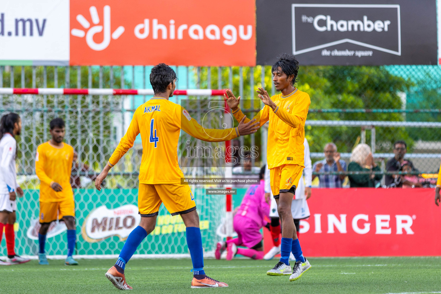 Customs RC vs ERFC in Club Maldives Cup 2023 held in Hulhumale, Maldives, on Monday, 24th July 2023. Photos: Ismail Thoriq / images.mv