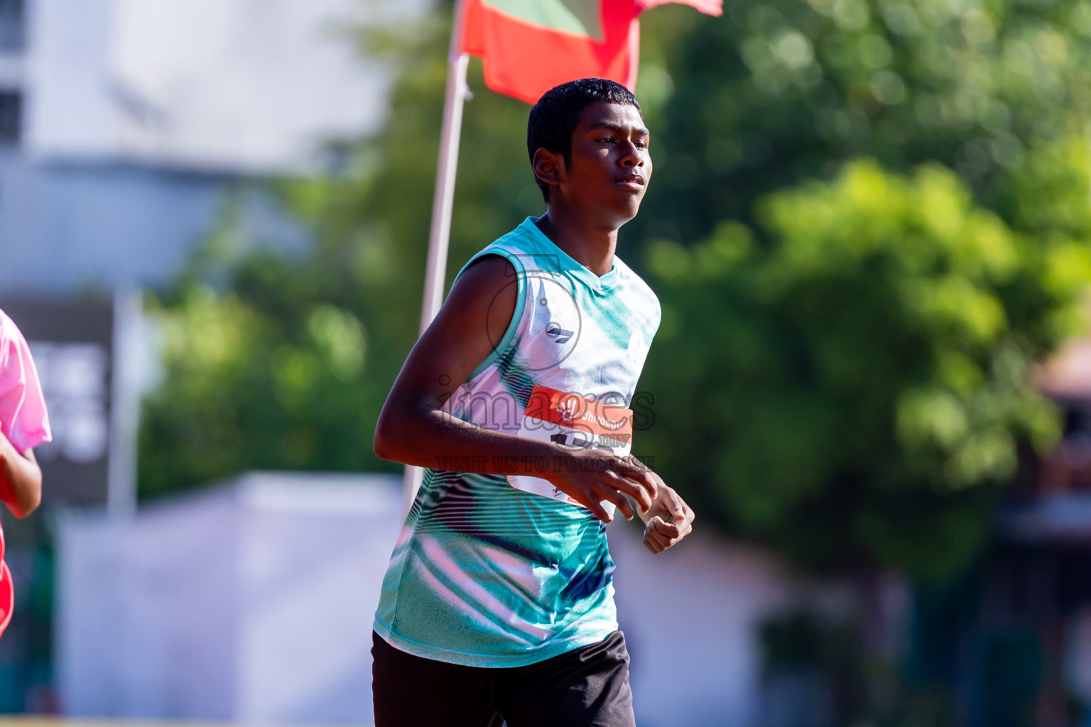 Day 2 of Inter-school Athletics Championship 2025 held in Ekuveni Synthetic Track, Male', Maldives on Tuesday, 07th October 2025. Photos by: Nausham Waheed / Images.mv