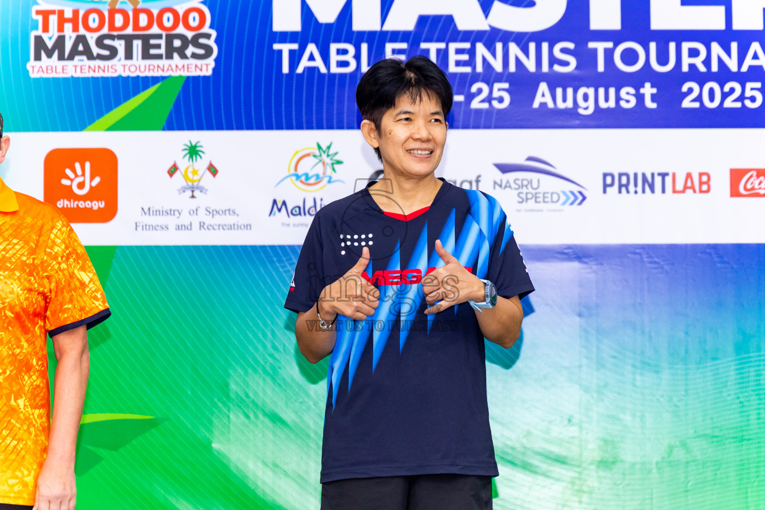 Day 4 of 1st Thoddoo Masters Table Tennis Tournament was held on Sunday, 24th August 2025 in AA Thoddoo, Maldives. Photos: Nausham Waheed / images.mv