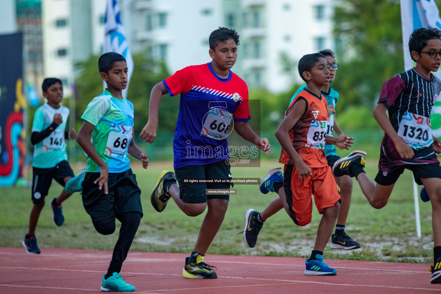 Day two of Inter School Athletics Championship 2023 was held at Hulhumale' Running Track at Hulhumale', Maldives on Sunday, 15th May 2023. Photos: Nausham Waheed / images.mv