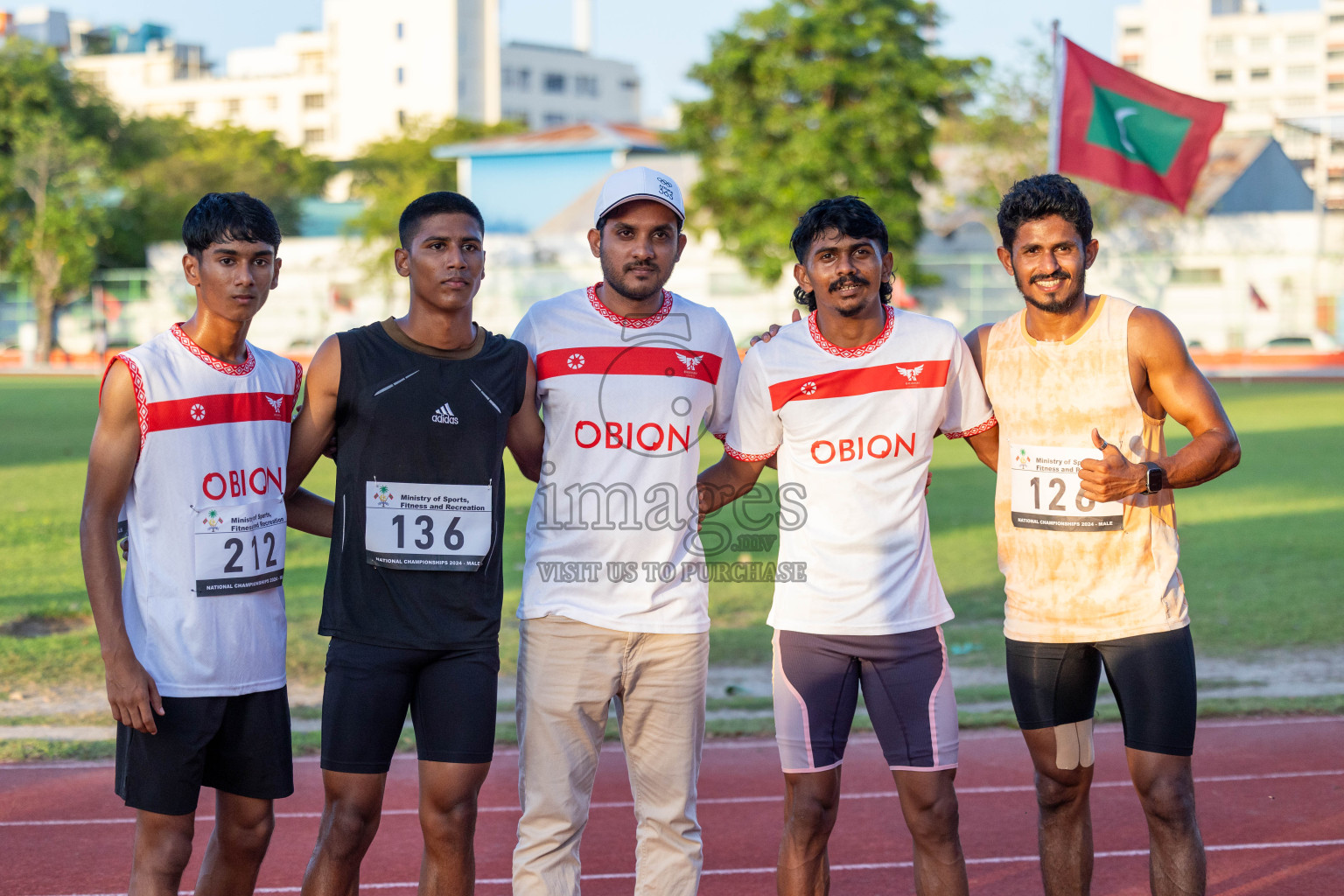 Day 1 of 33rd National Athletics Championship was held in Ekuveni Track at Male', Maldives on Thursday, 5th September 2024. Photos: Shuu Abdul Sattar / images.mv