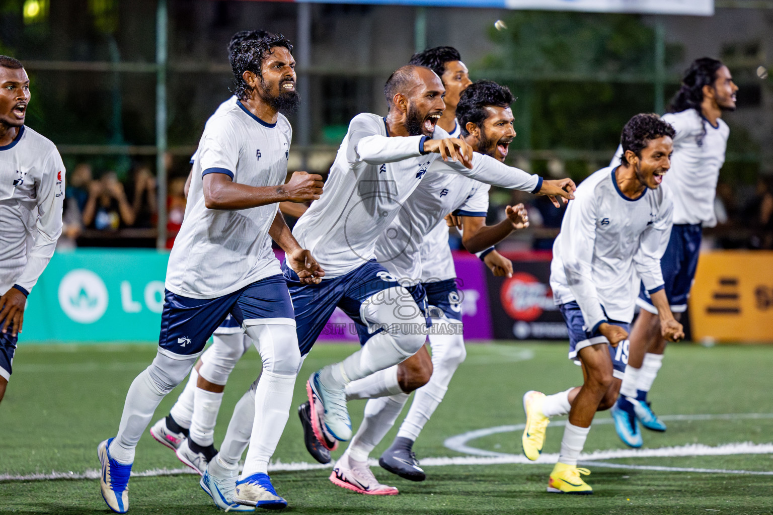 Club HDC vs Team MACL in Round of 16 of Club Maldives Cup 2024 held in Rehendi Futsal Ground, Hulhumale', Maldives on Monday, 7th October 2024. Photos: Nausham Waheed / images.mv