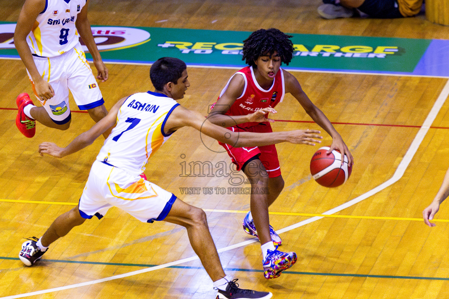 Day 1 of Under 16 Asian Cup SABA Qualifiers 2025 was held in Social Center, Male', Maldives on 12th June 2025. Photos: Nausham Waheed / images.mv