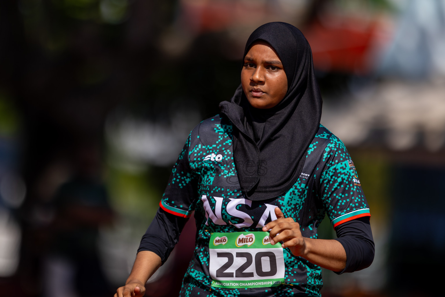 Day 1 of 12th Milo Association Championships was held in Ekuveni Track at Male', Maldives on Thursday, 24th April 2025.
Photos: Ismail Thoriq / images.mv