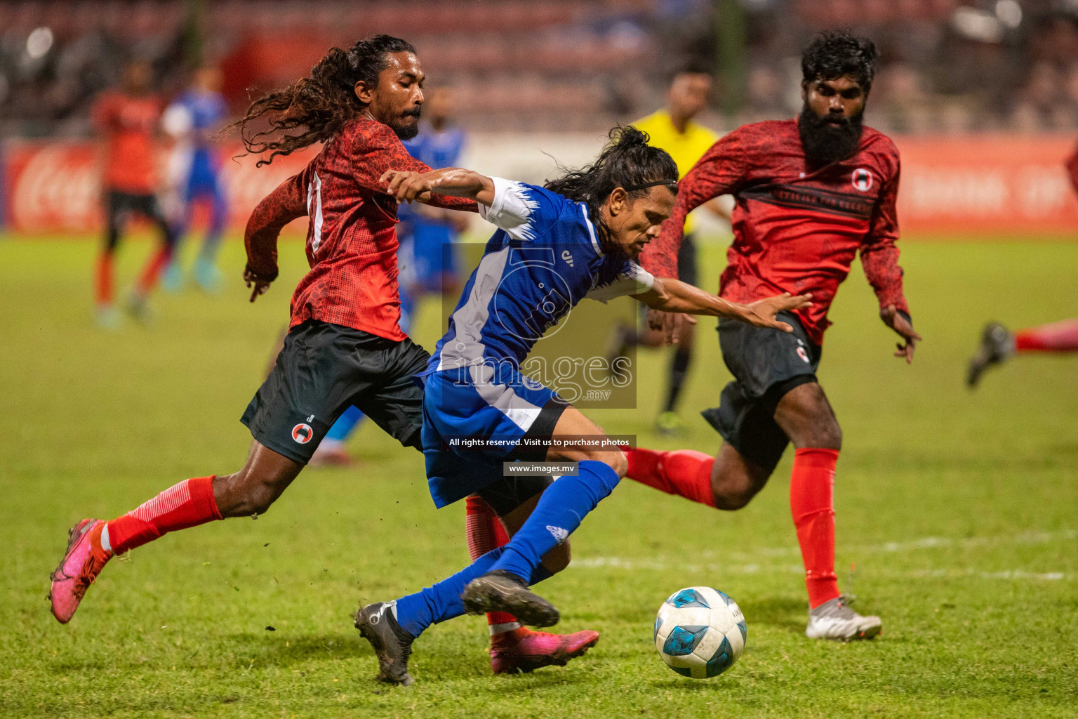 New Radiant SC vs Lorenzo SC in the 2nd Division 2022 on 20th July 2022, held in National Football Stadium, Male', Maldives Photos: Ismail Thoriq / Images.mv