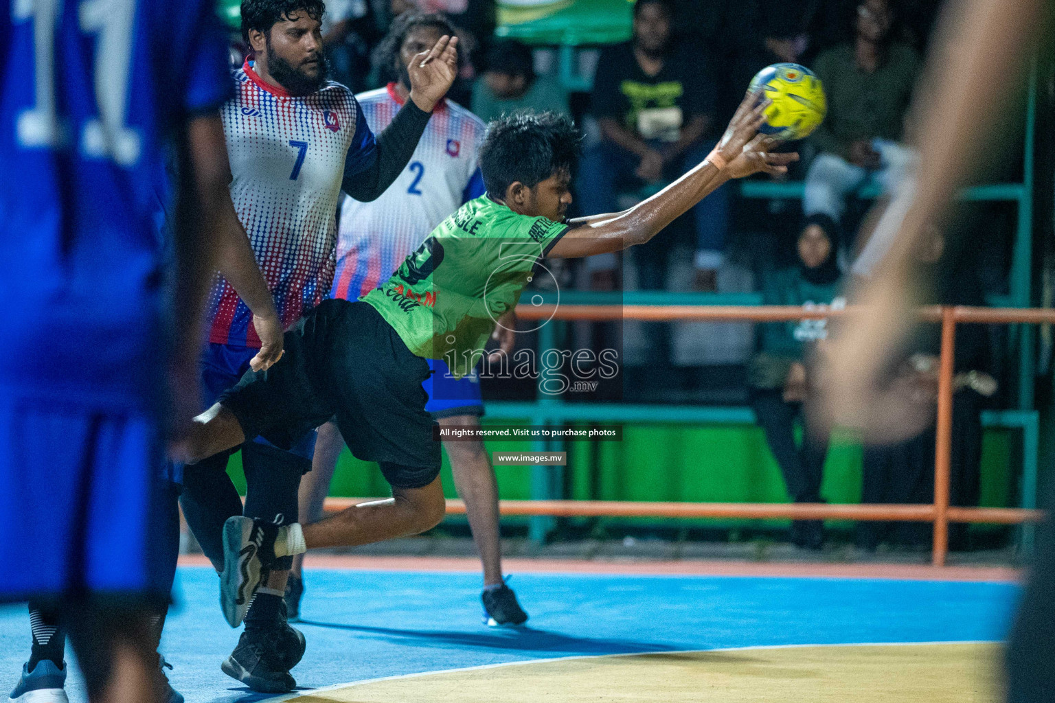 Day 7 of 6th MILO Handball Maldives Championship 2023, held in Handball ground, Male', Maldives on Friday, 26th May 2023 Photos: Nausham Waheed/ Images.mv