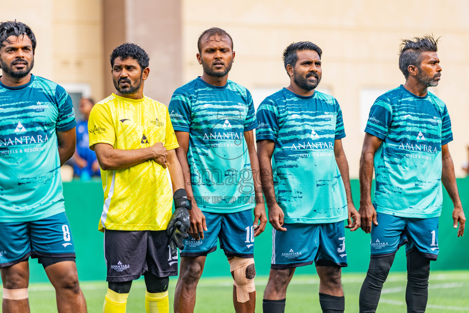 Waldord Astoria vs Anantara in Resort League 2025 (South Male Zone) day 12 was held on Monday, 13th October 2025 in Crossroads's Maldives, Photos: Areef Adam / images.mv