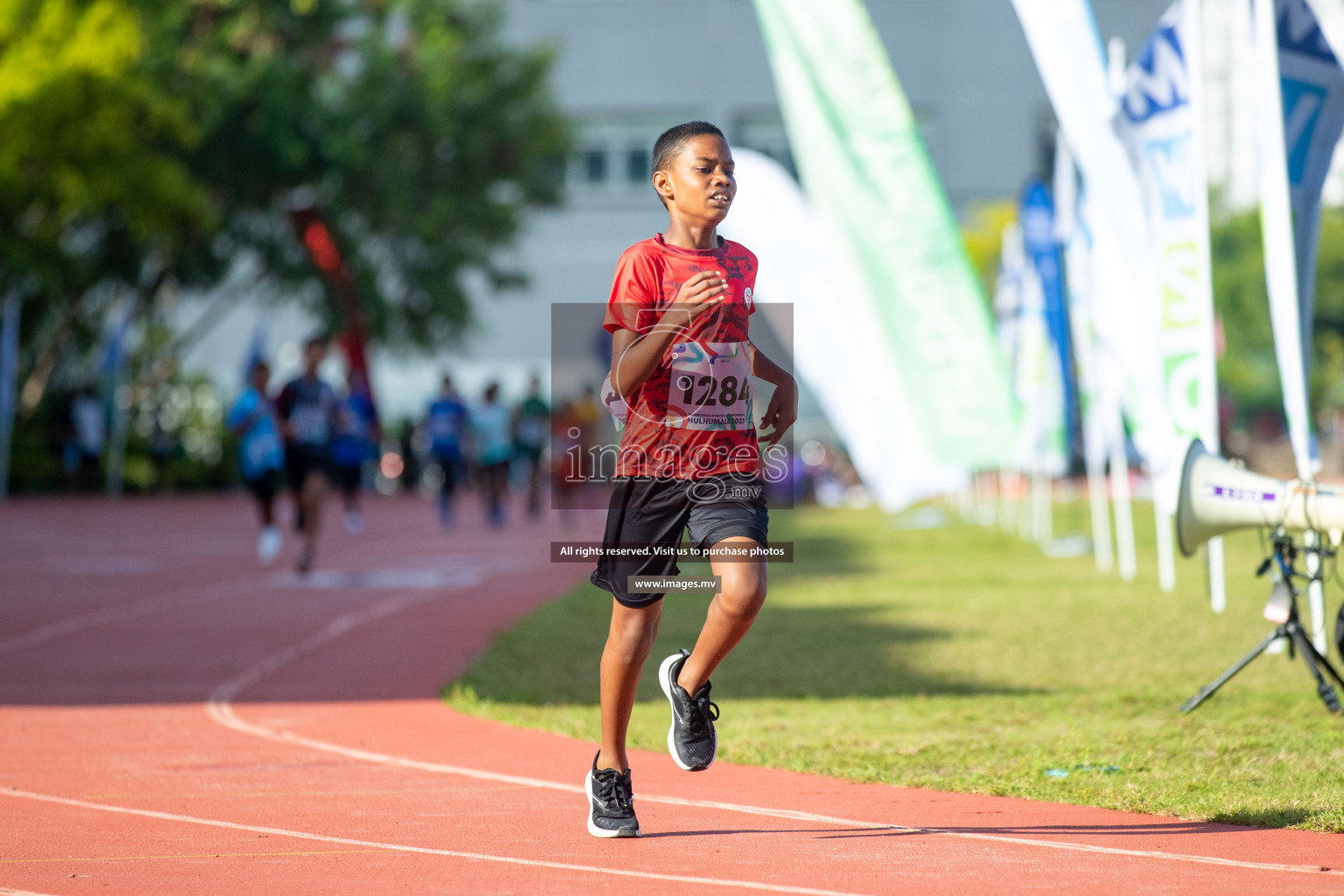 Day three of Inter School Athletics Championship 2023 was held at Hulhumale' Running Track at Hulhumale', Maldives on Tuesday, 16th May 2023. Photos: Nausham Waheed / images.mv