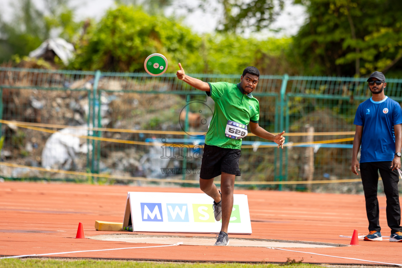 Day 2 of MWSC Interschool Athletics Championships 2024 held in Hulhumale Running Track, Hulhumale, Maldives on Sunday, 10th November 2024.
Photos by: Ismail Thoriq / Images.mv