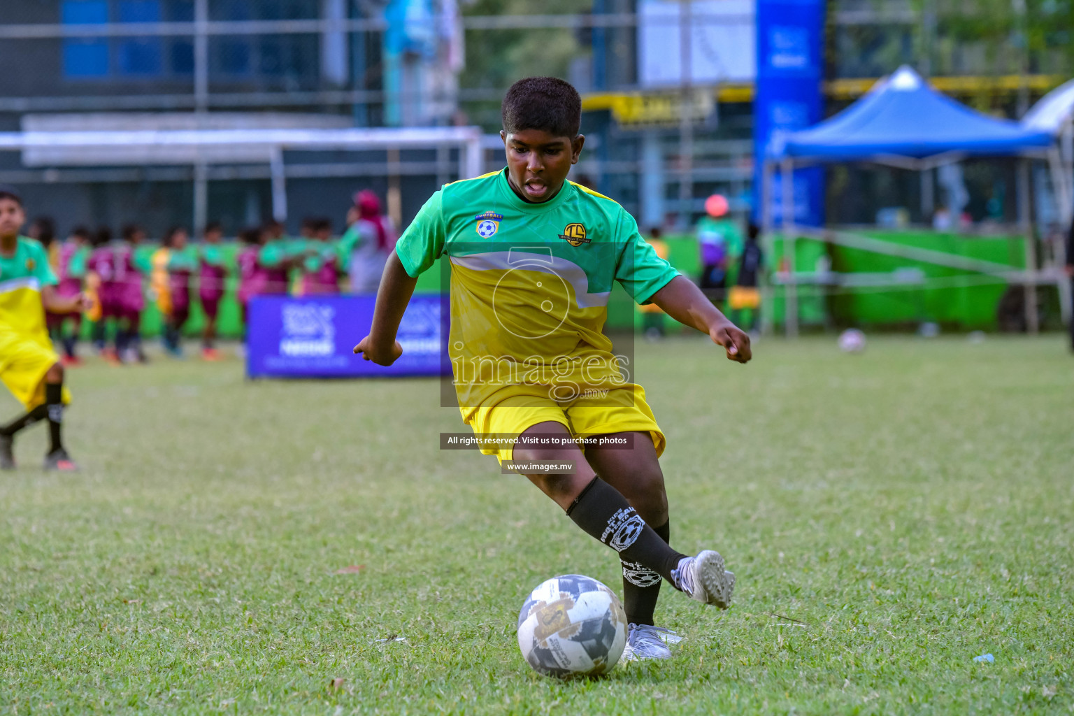 Day 2 of Milo Kids Football Fiesta 2022 was held in Male', Maldives on 20th October 2022. Photos: Nausham Waheed/ images.mv