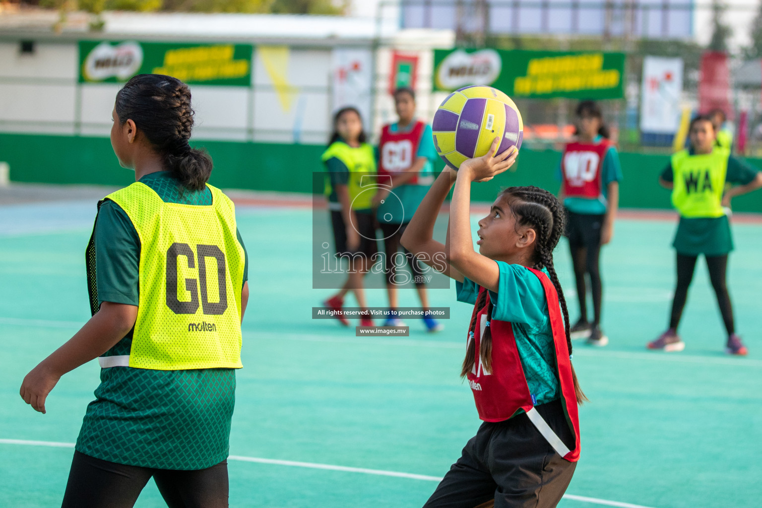 Day 7 of Junior Netball Championship 2022 on 11th March 2022 held in Male', Maldives. Photos by Nausham Waheed & Hassan Simah