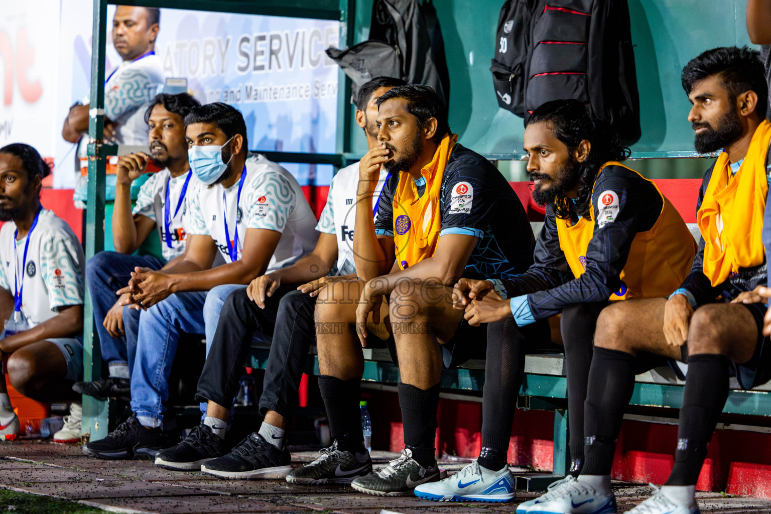 RRC vs Club TTS in Round of 16 of Club Maldives Cup 2024 held in Rehendi Futsal Ground, Hulhumale', Maldives on Tuesday, 8th October 2024. Photos: Nausham Waheed / images.mv