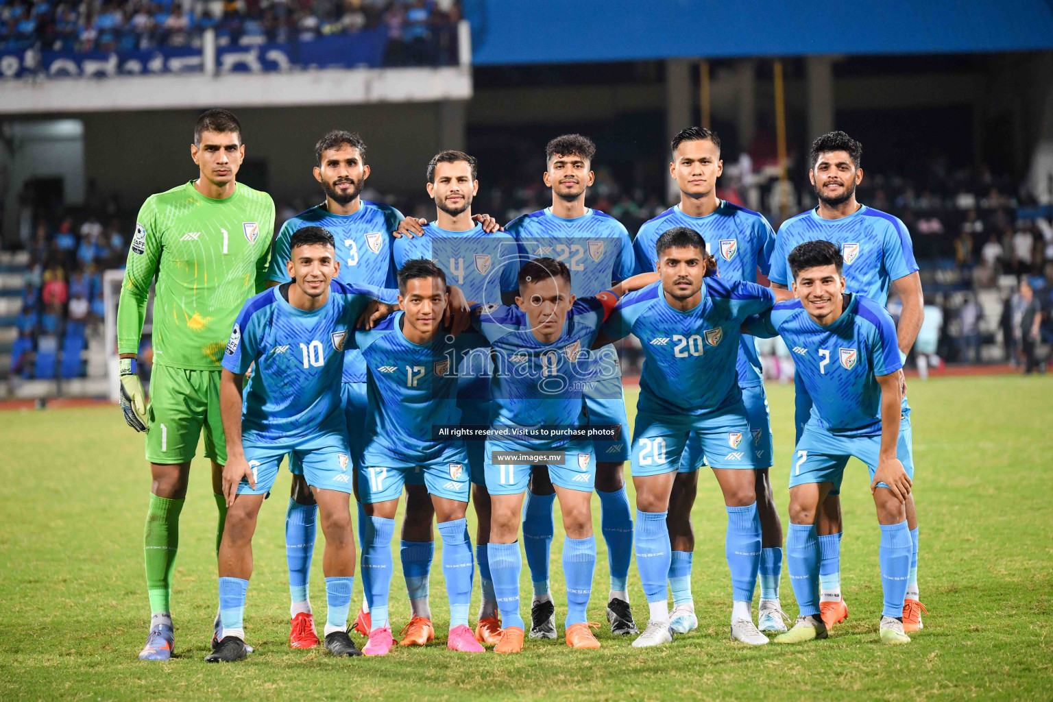 Lebanon vs India in the Semi-final of SAFF Championship 2023 held in Sree Kanteerava Stadium, Bengaluru, India, on Saturday, 1st July 2023. Photos: Nausham Waheed / images.mv