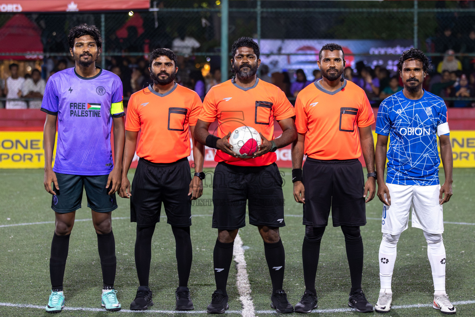 HDh Neykurendhoo vs HDh Naivaadhoo in Day 18 of Golden Futsal Challenge 2024 was held on Thursday, 1st February 2024, in Hulhumale', Maldives Photos: Mohamed Mahfooz Moosa, / images.mv