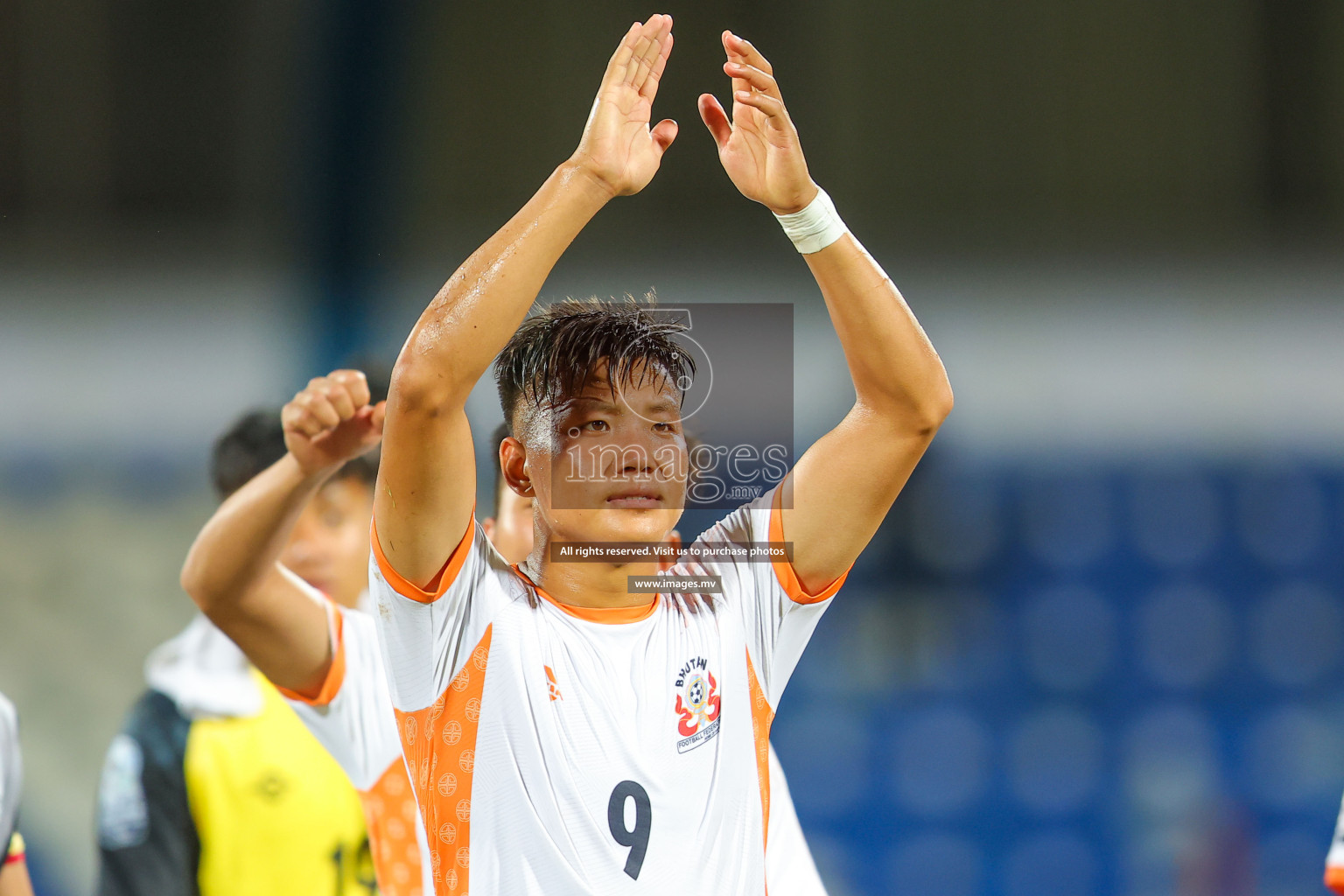 Bhutan vs Bangladesh in SAFF Championship 2023 held in Sree Kanteerava Stadium, Bengaluru, India, on Wednesday, 28th June 2023. Photos: Nausham Waheed / images.mv