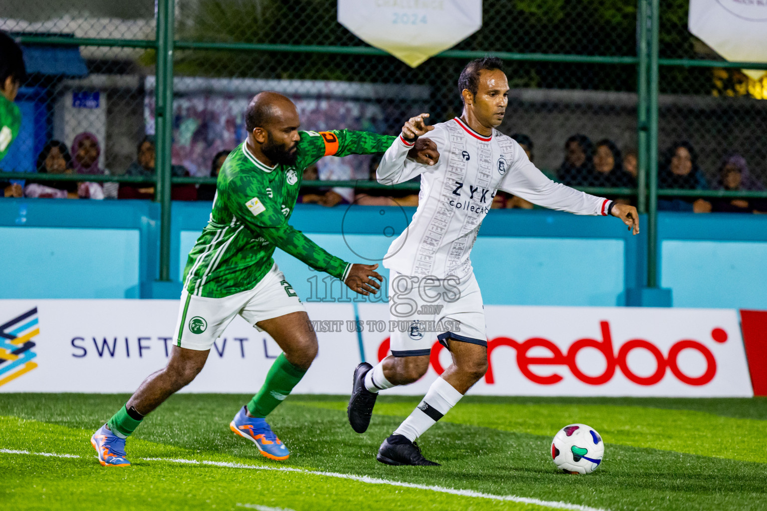 Kovigoani vs FC Baaz in Day 3 of Laamehi Dhiggaru Ekuveri Futsal Challenge 2024 was held on Sunday, 28th July 2024, at Dhiggaru Futsal Ground, Dhiggaru, Maldives Photos: Nausham Waheed / images.mv