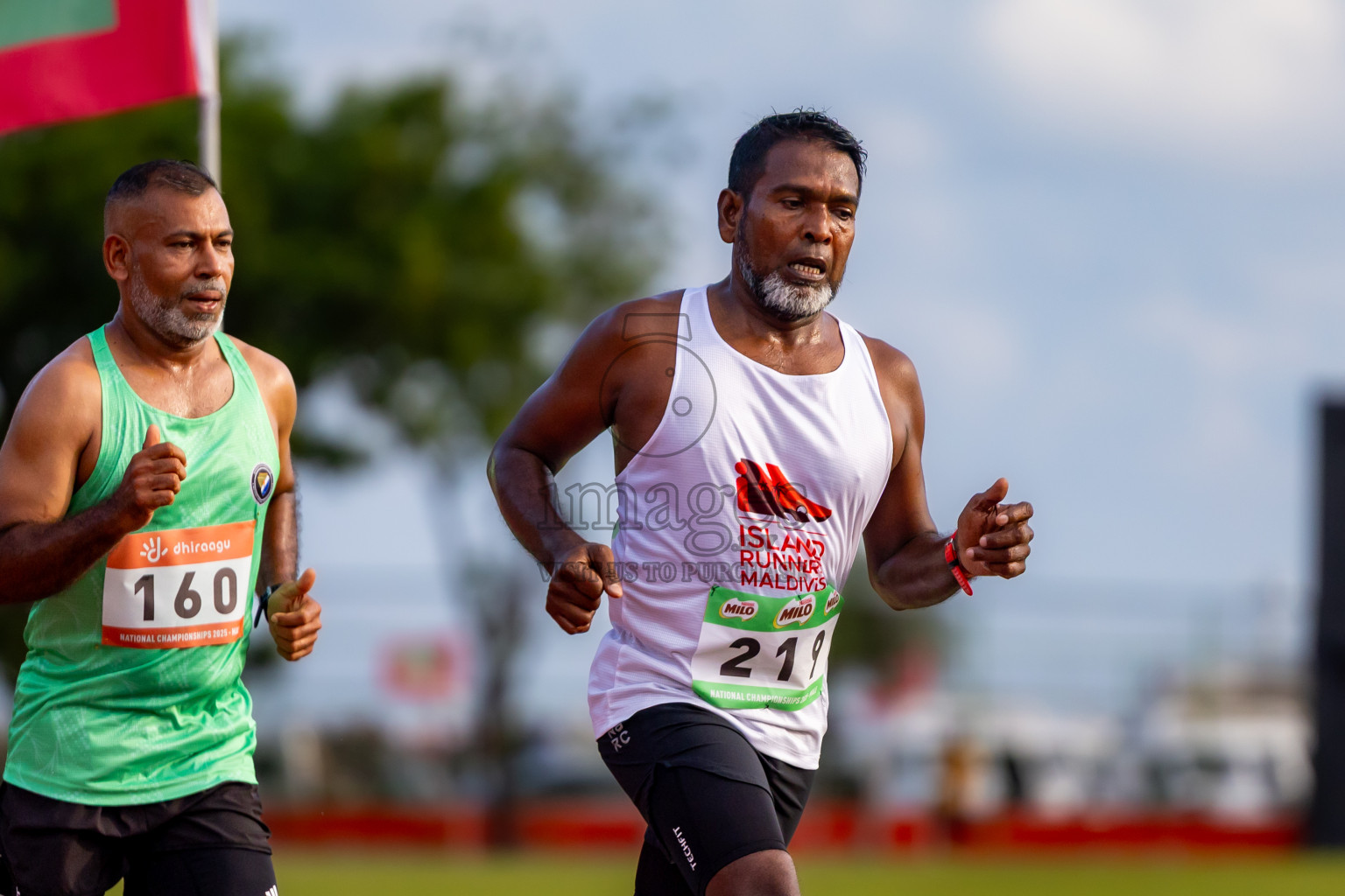Day 1 of National Athletics Championship 2025 was held at Ekuveni Running Ground in Male', Maldives on Thursday, 14th August 2025. Photos: Nausham Waheed / images.mv