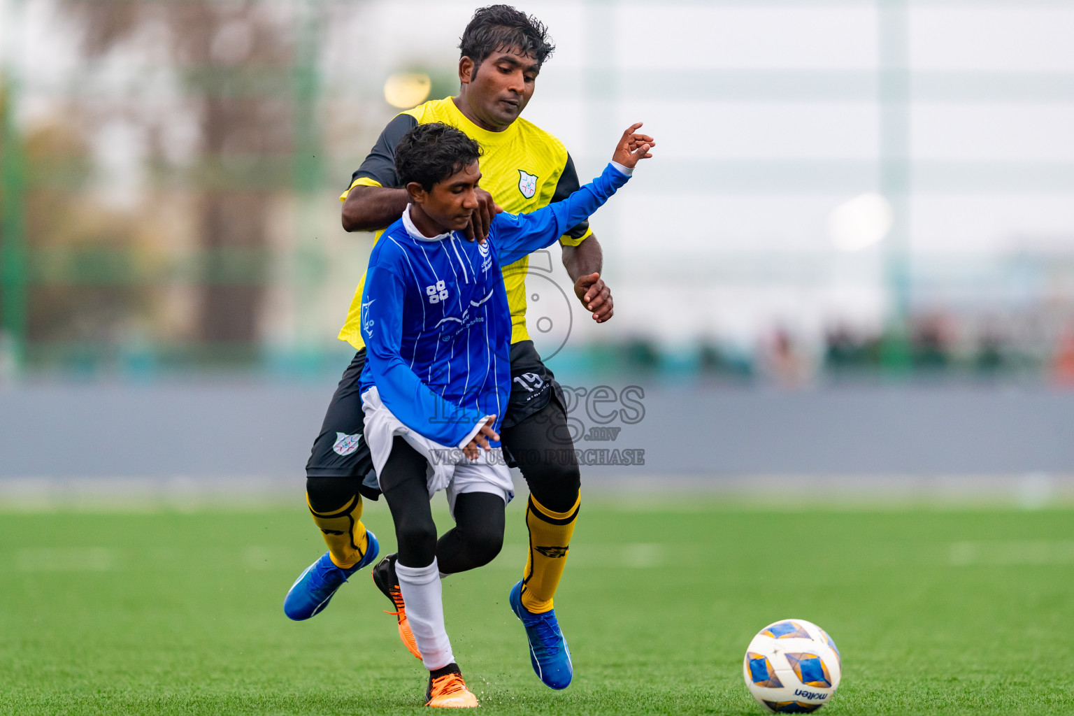 Chester Academy vs Kanmathi Juniorsfrom Manadhoo Council Cup 2024 in N Manadhoo Maldives on Friday, 16th February 2023. Photos: Nausham Waheed / images.mv